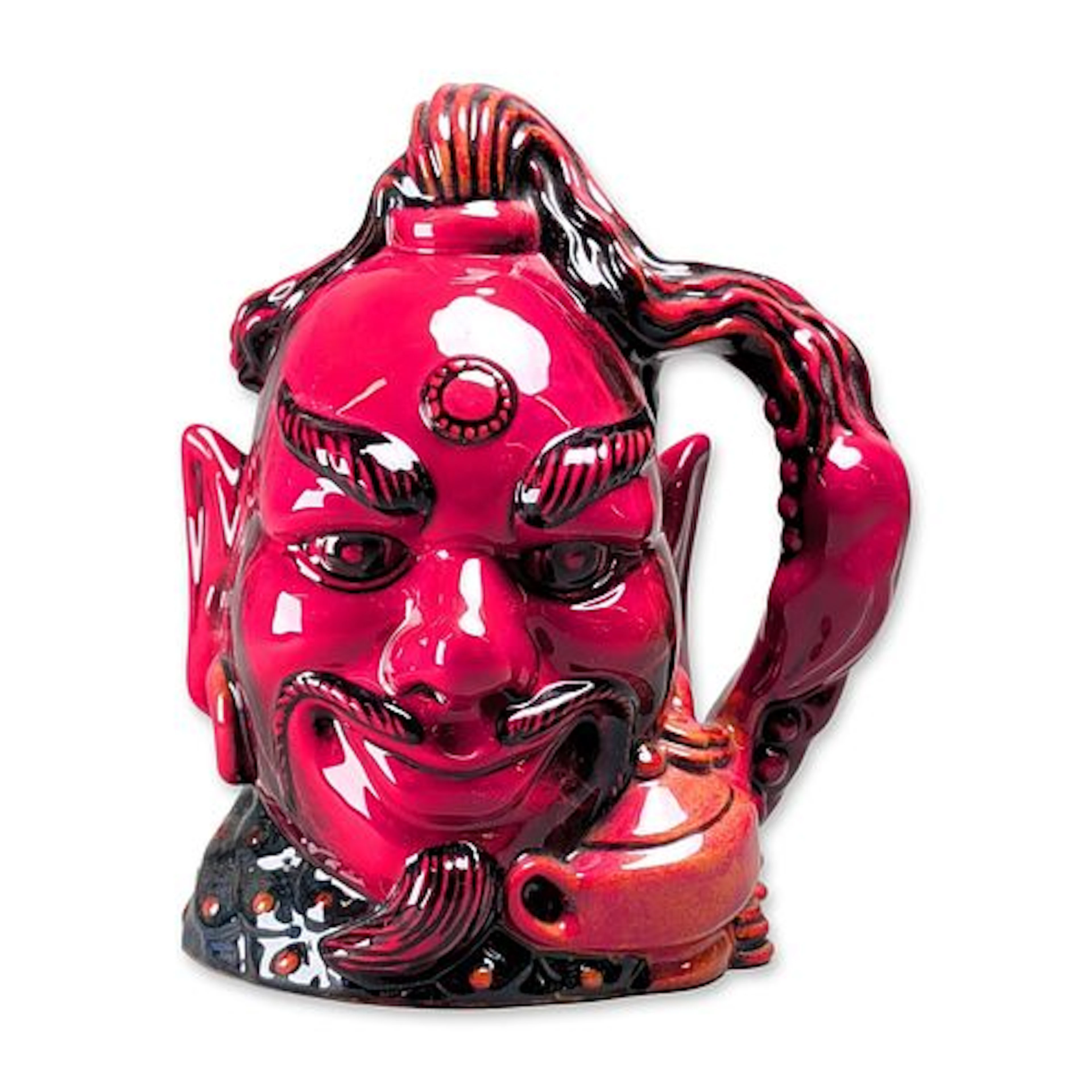 Royal Doulton Flambe Large Character Jug, Aladdin's Genie D6971