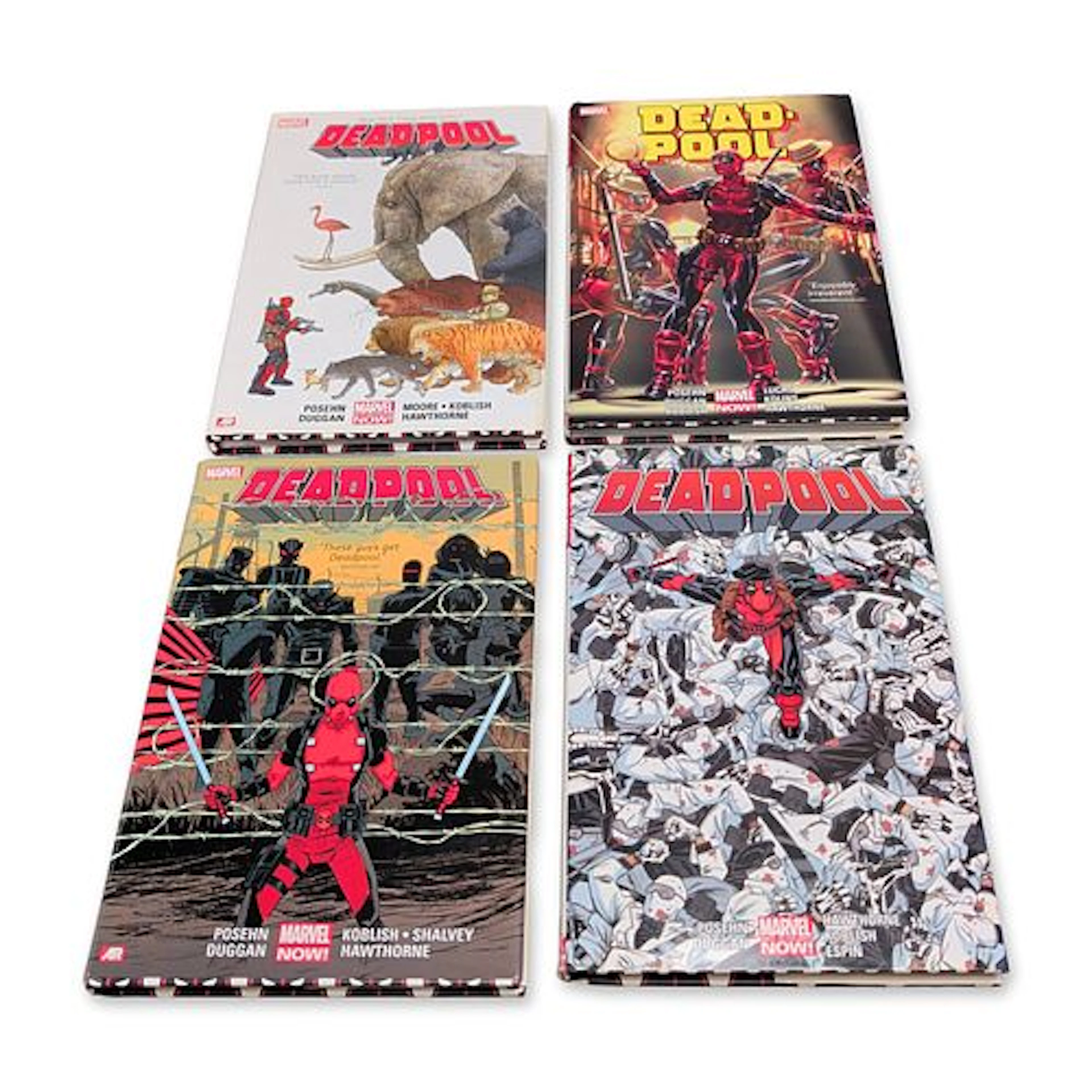 Marvel Comics Deadpool Oversized Hardcover Graphic Novel Collection