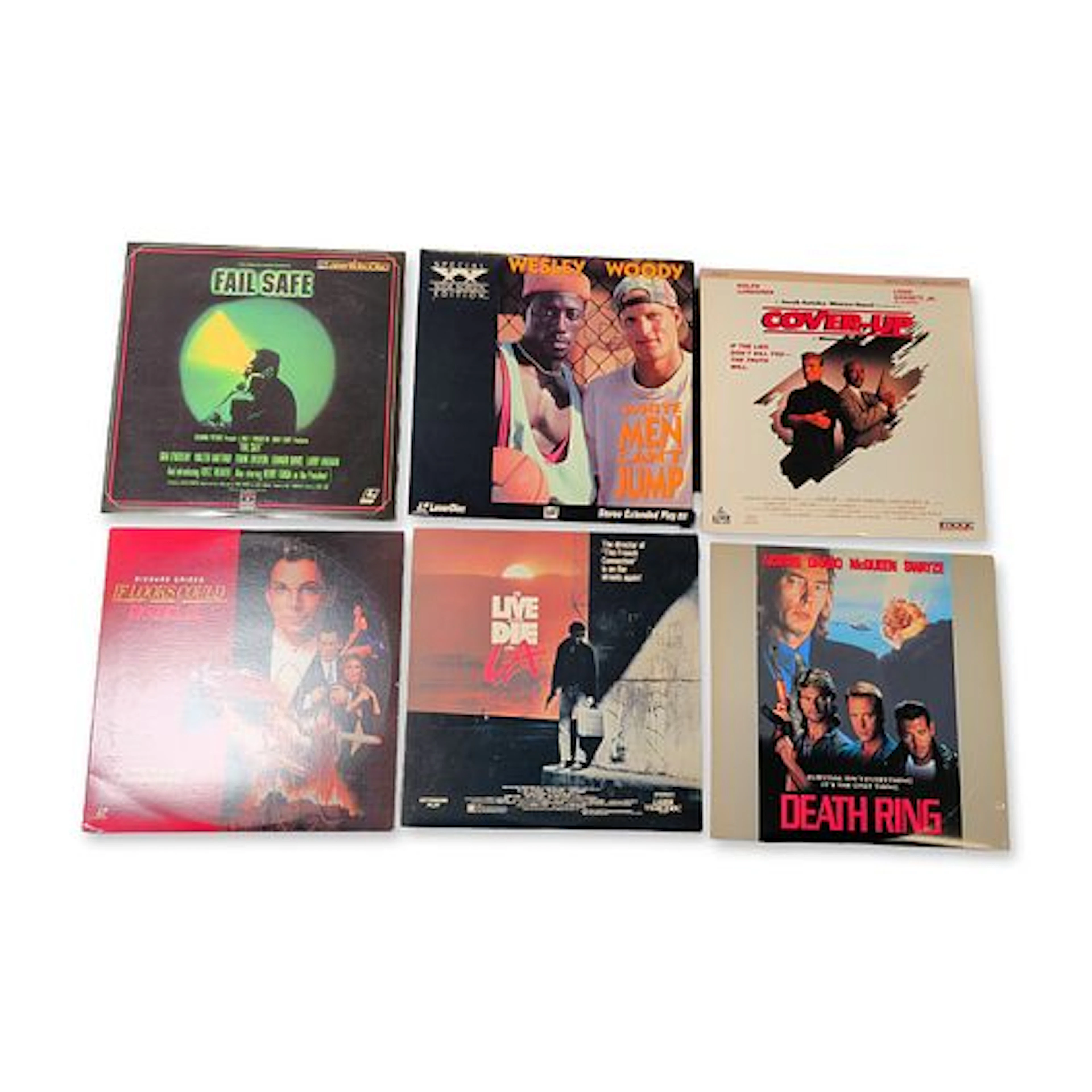 Collection of 6 Action and Drama NTSC LaserDisc Films