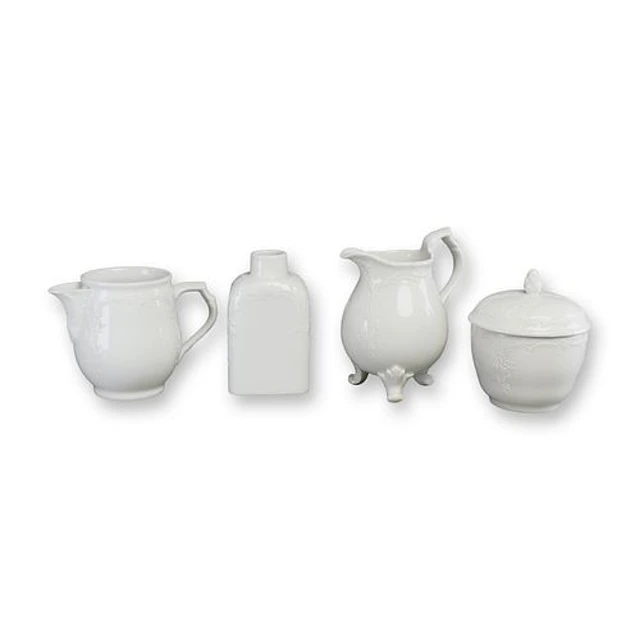 4pc KPM Berlin Porcelain Serving Set, 19th Century