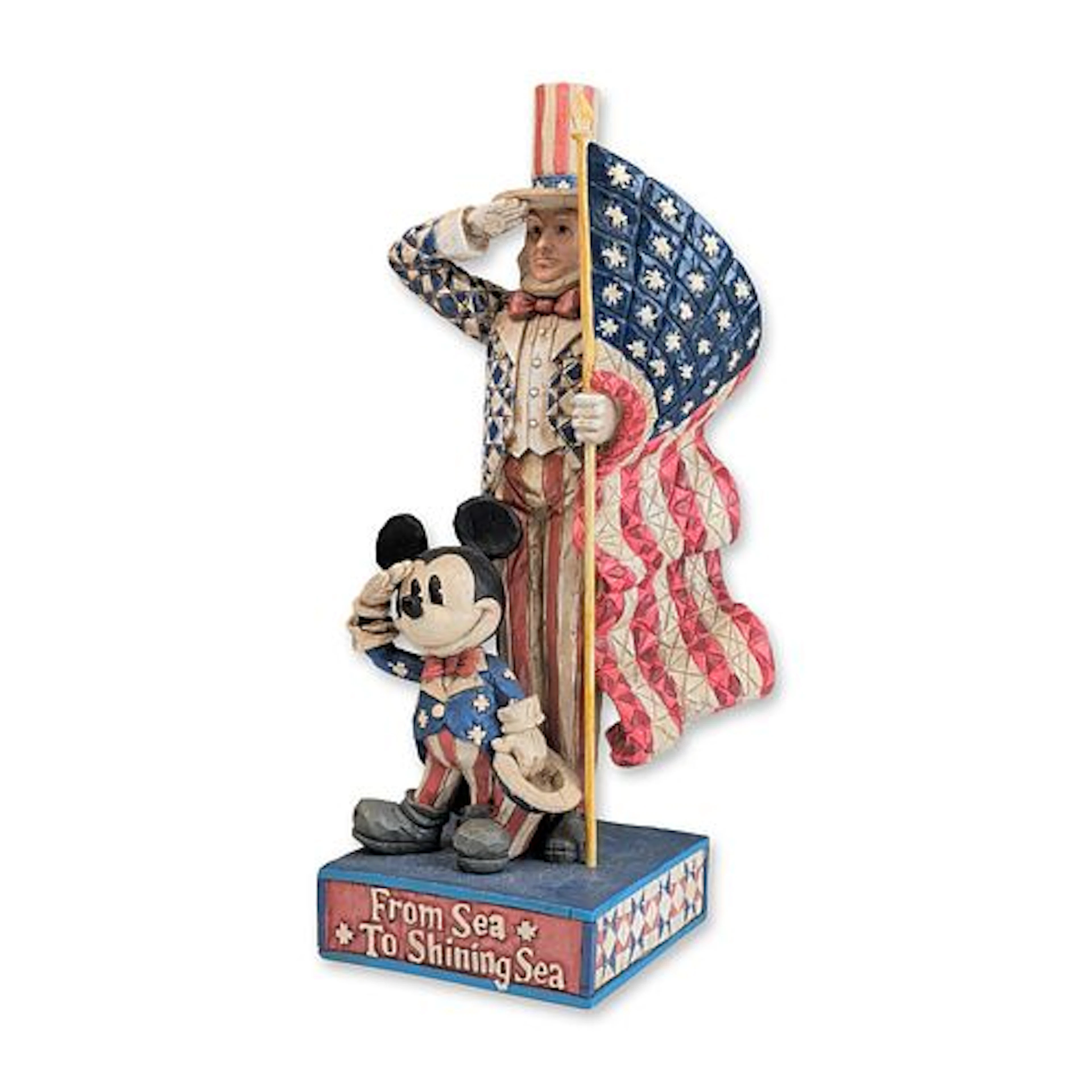 Enesco Disney Traditions Jim Shore American Originals Mickey Mouse Figurine