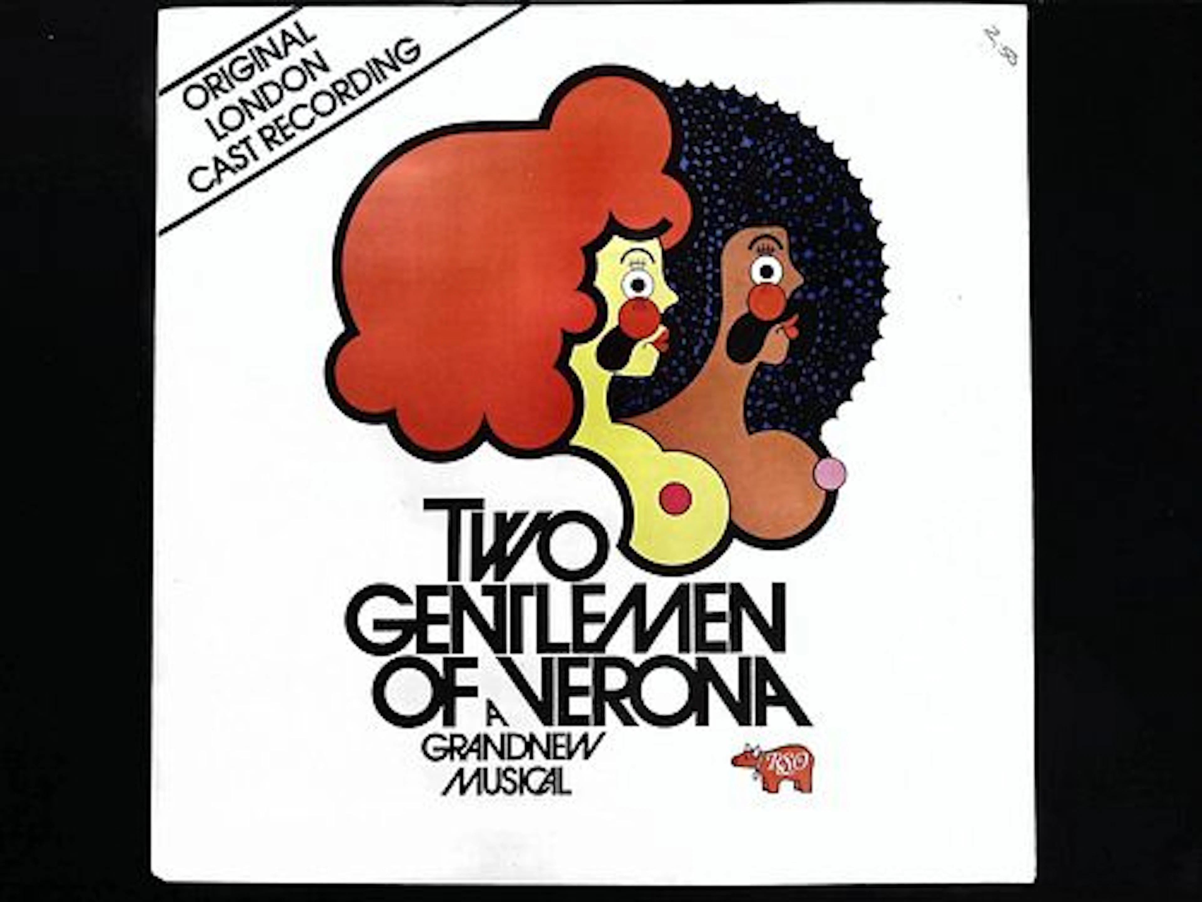 Two Gentlemen of Verona Original London Cast LP