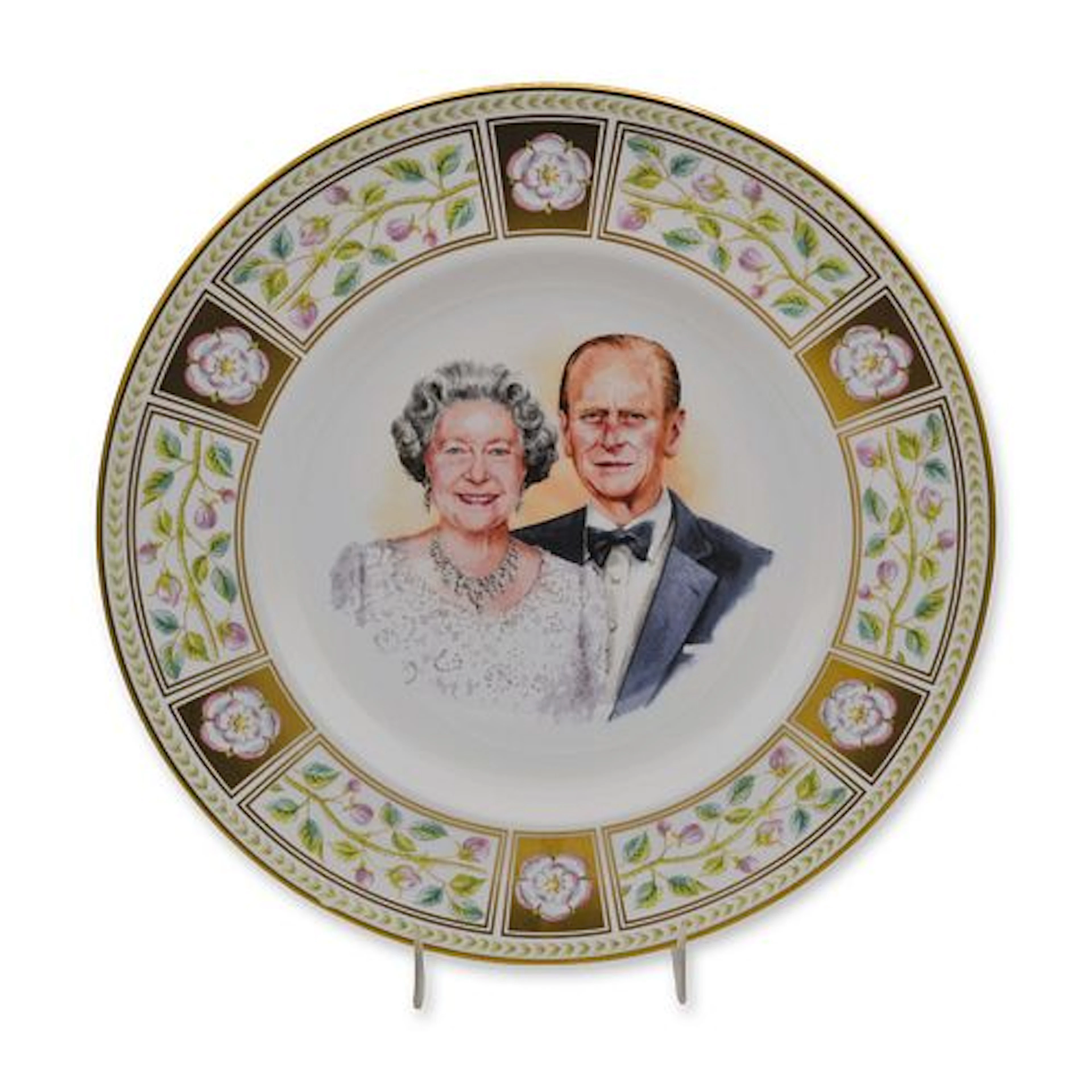 Royal Doulton Prestige LE Bone China Plate H. M. Queen Elizabeth II