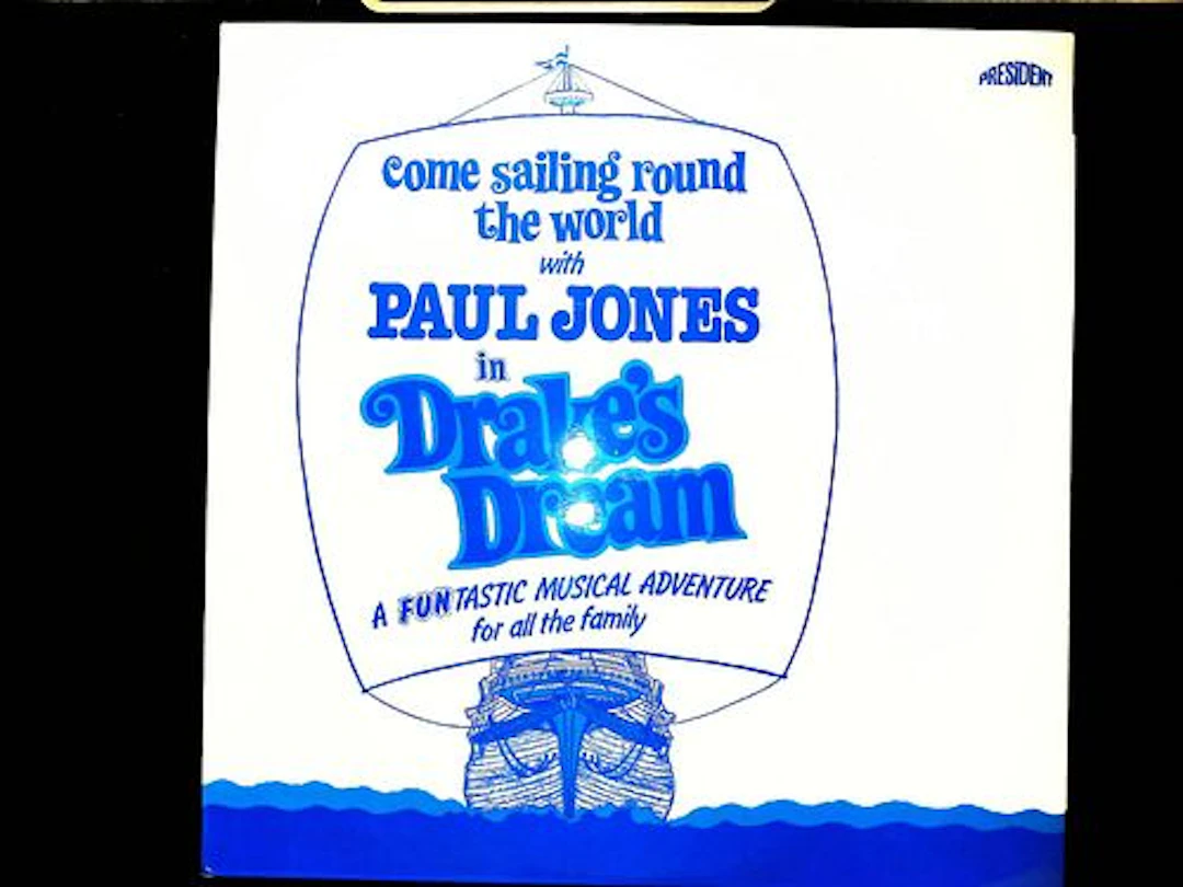 Drake's Dream Original Cast Recording Vinyl LP Paul Jones President