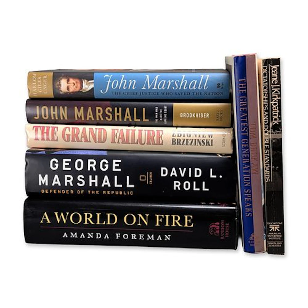 A Collection of American History and Political Science Volumes (DJ)