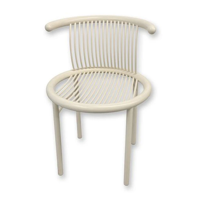 Lubke Mid-Century Modern Painted Wood Spindle Chair