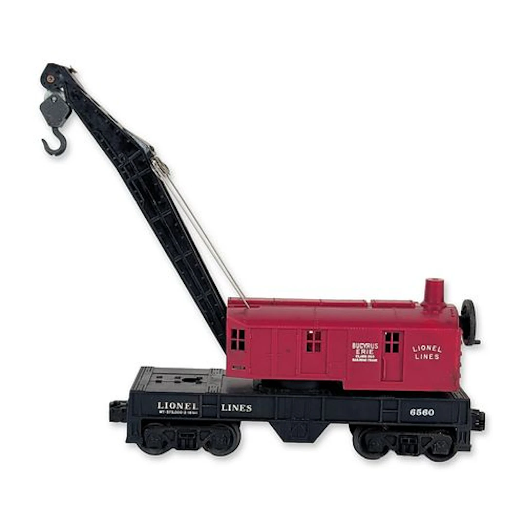 Lionel 6560 Bucyrus-Erie Crane Car