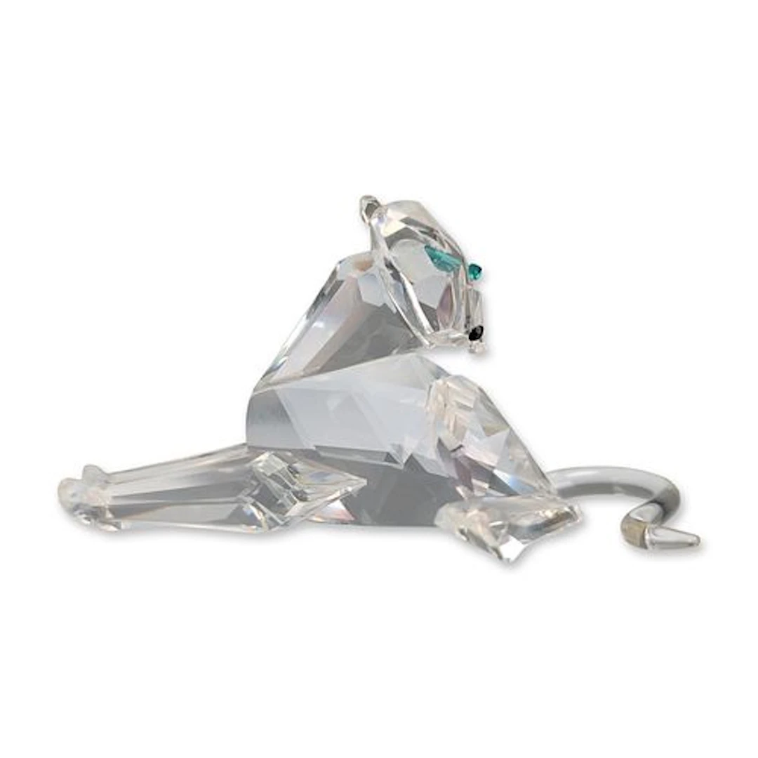 Olga Plam Crystal Big Cat Figurine