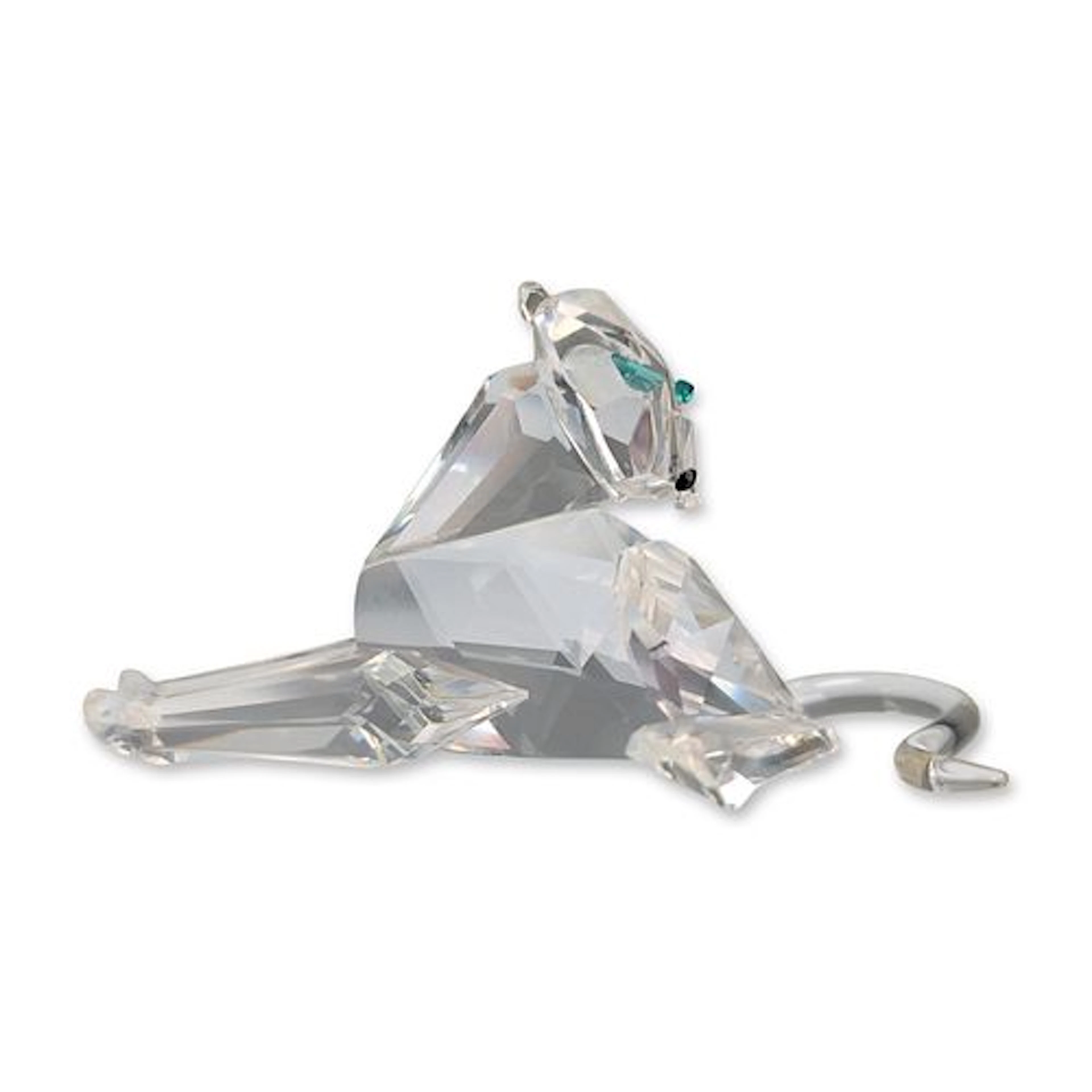 Olga Plam Crystal Big Cat Figurine