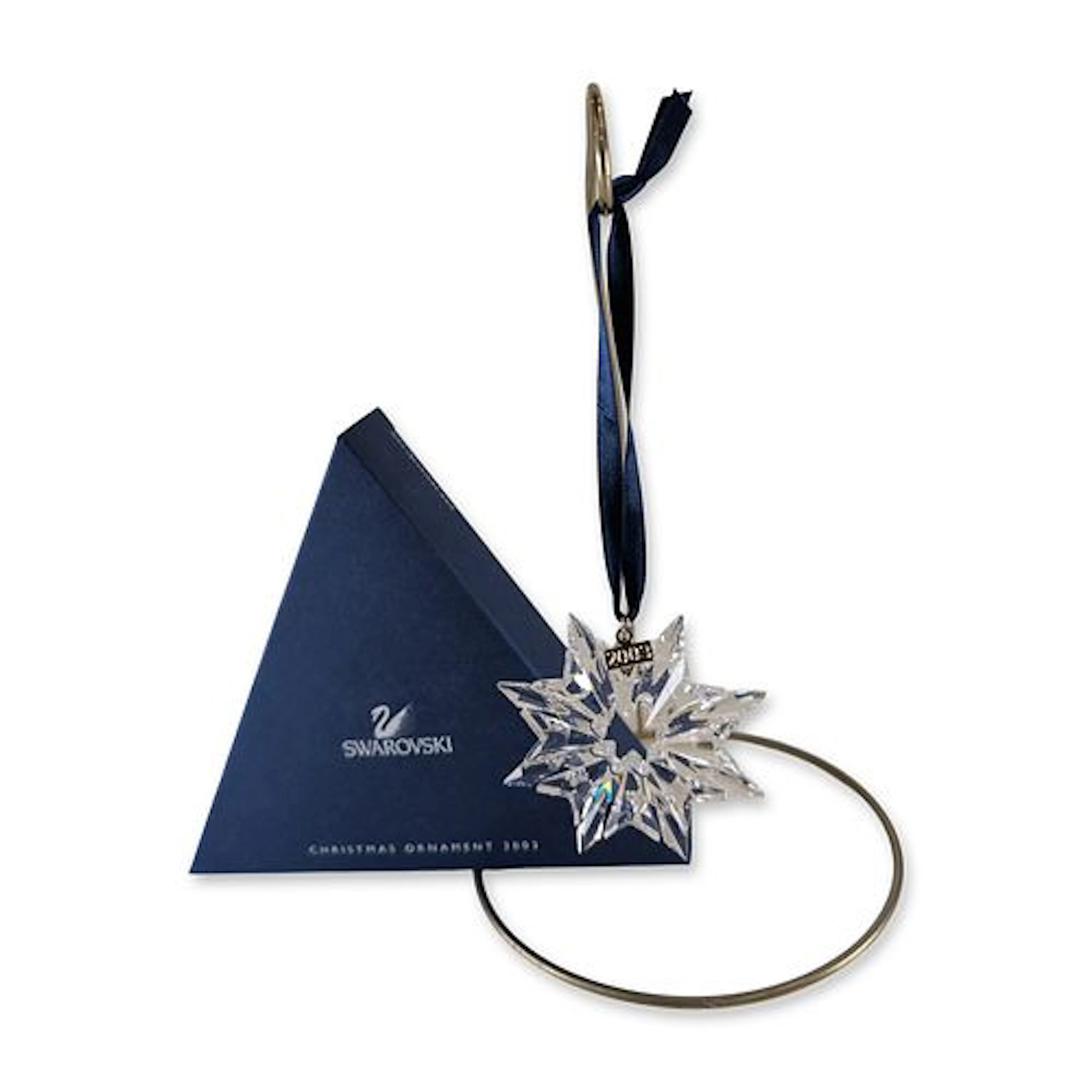 Swarovski Crystal 2003 Annual Edition Christmas Ornament Figurine