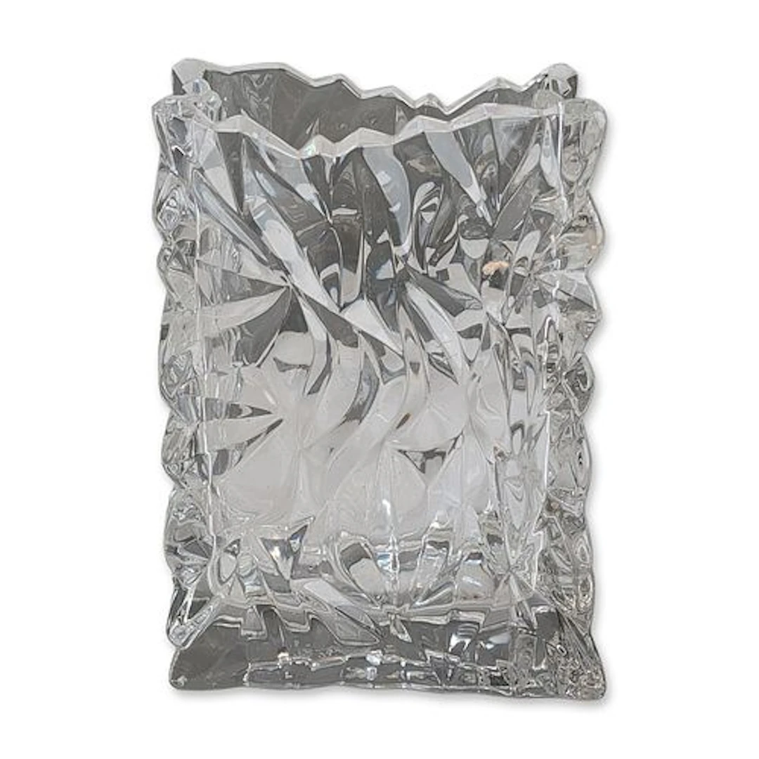 Rosenthal Studio-Linie Clear Textured Glass Vase