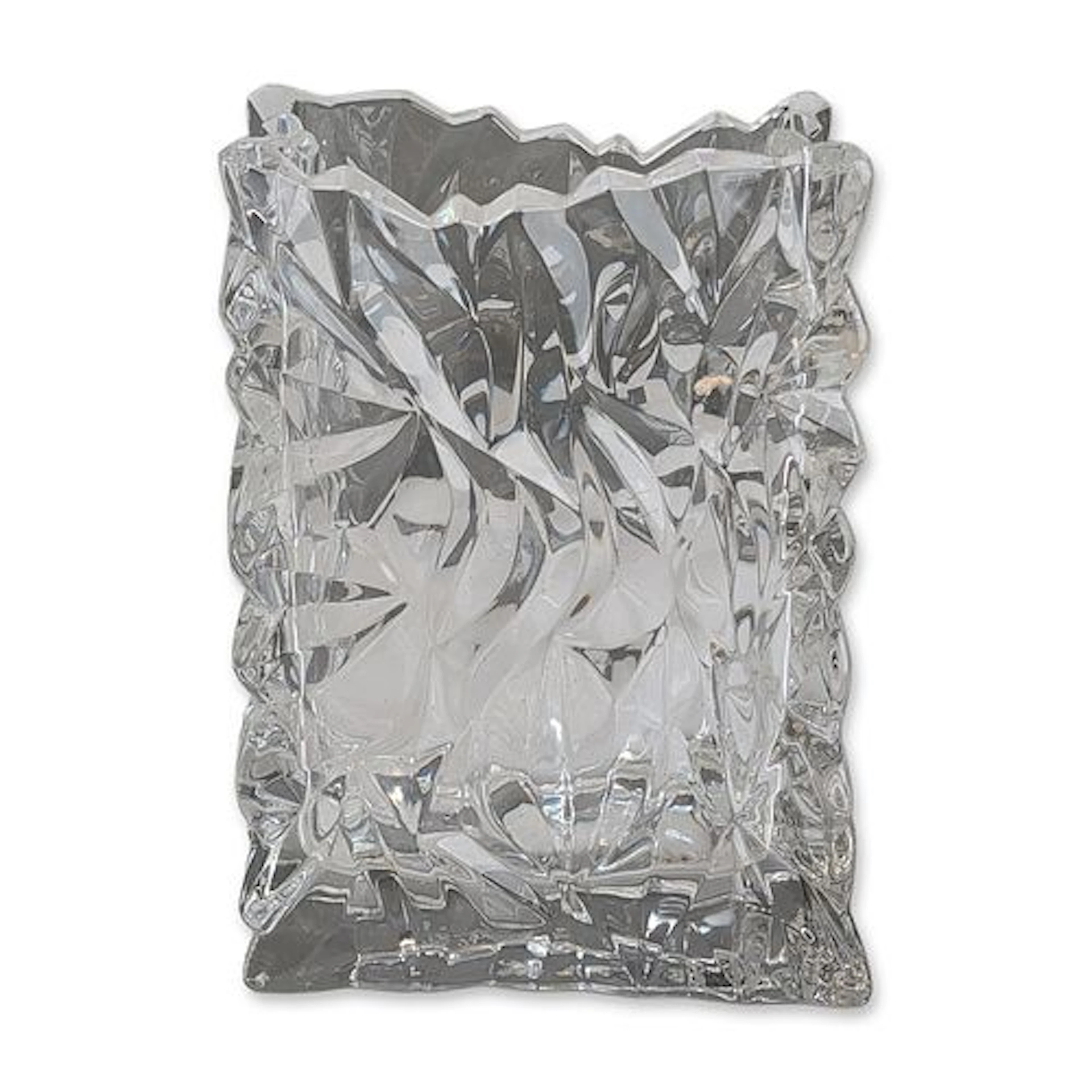 Rosenthal Studio-Linie Clear Textured Glass Vase