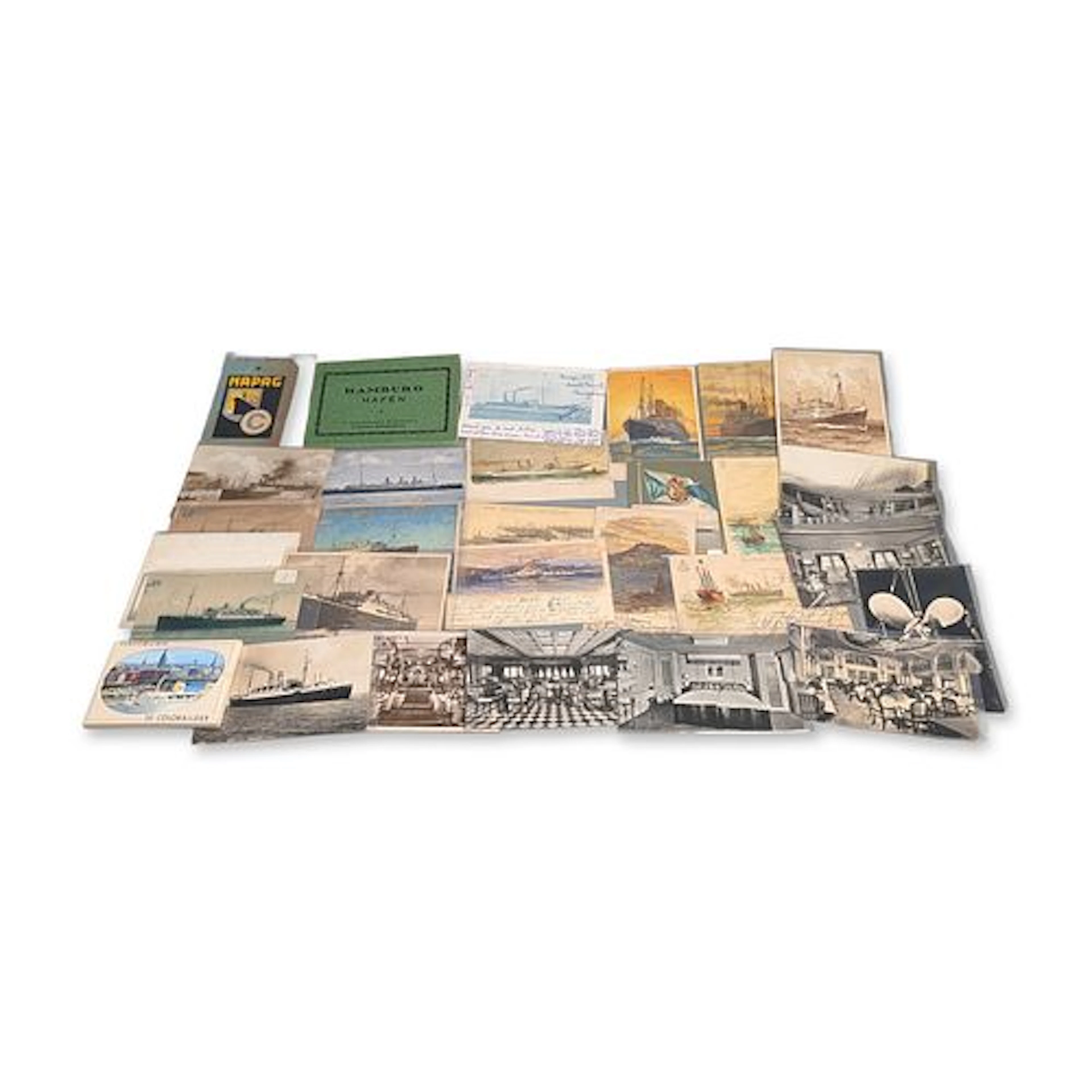 29pc Collection of HAPAG Maritime and Hamburg Souvenir Ephemera
