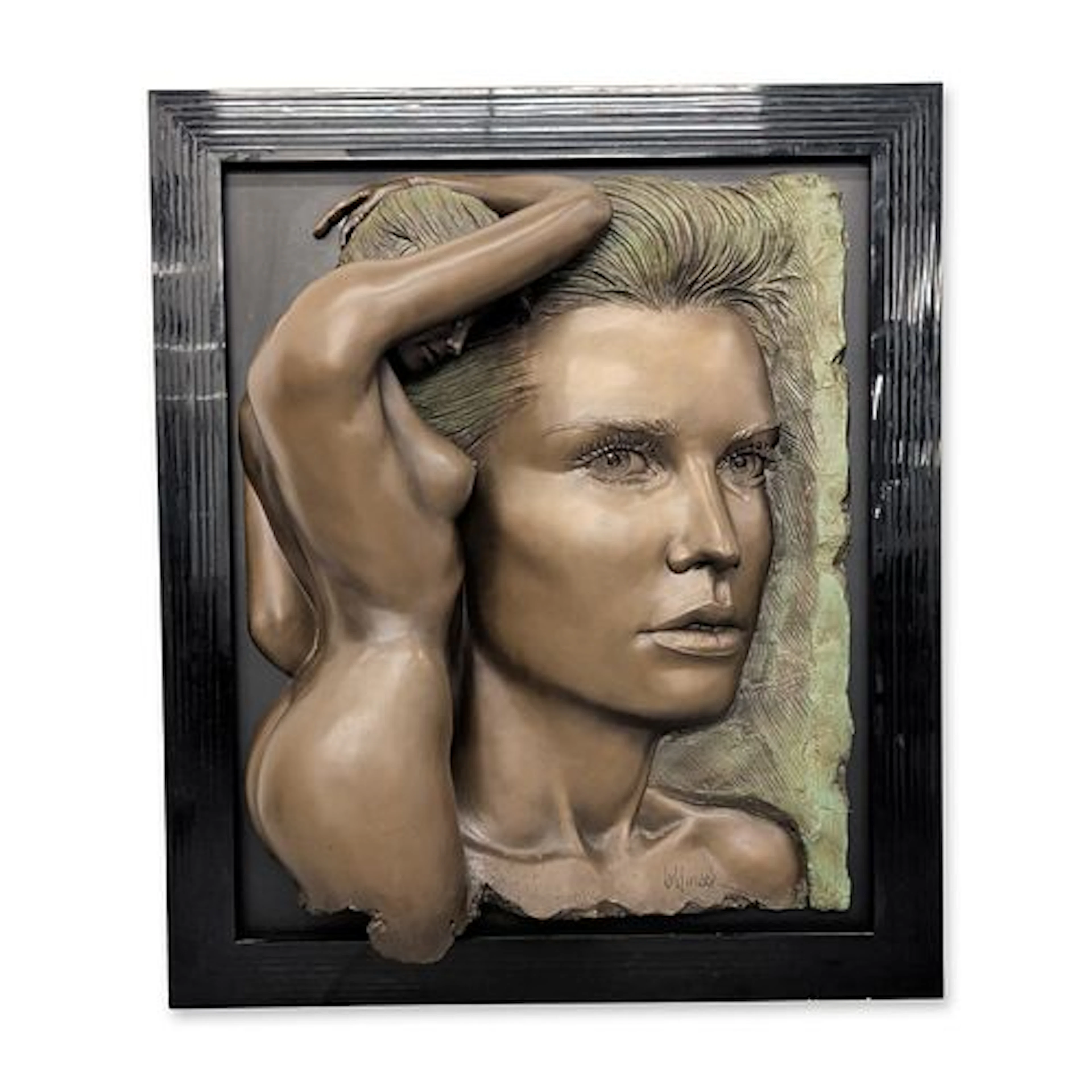 Bill Mack (American, born 1944) Bonded Bronze Relief Sculpture, Signed w/ COA