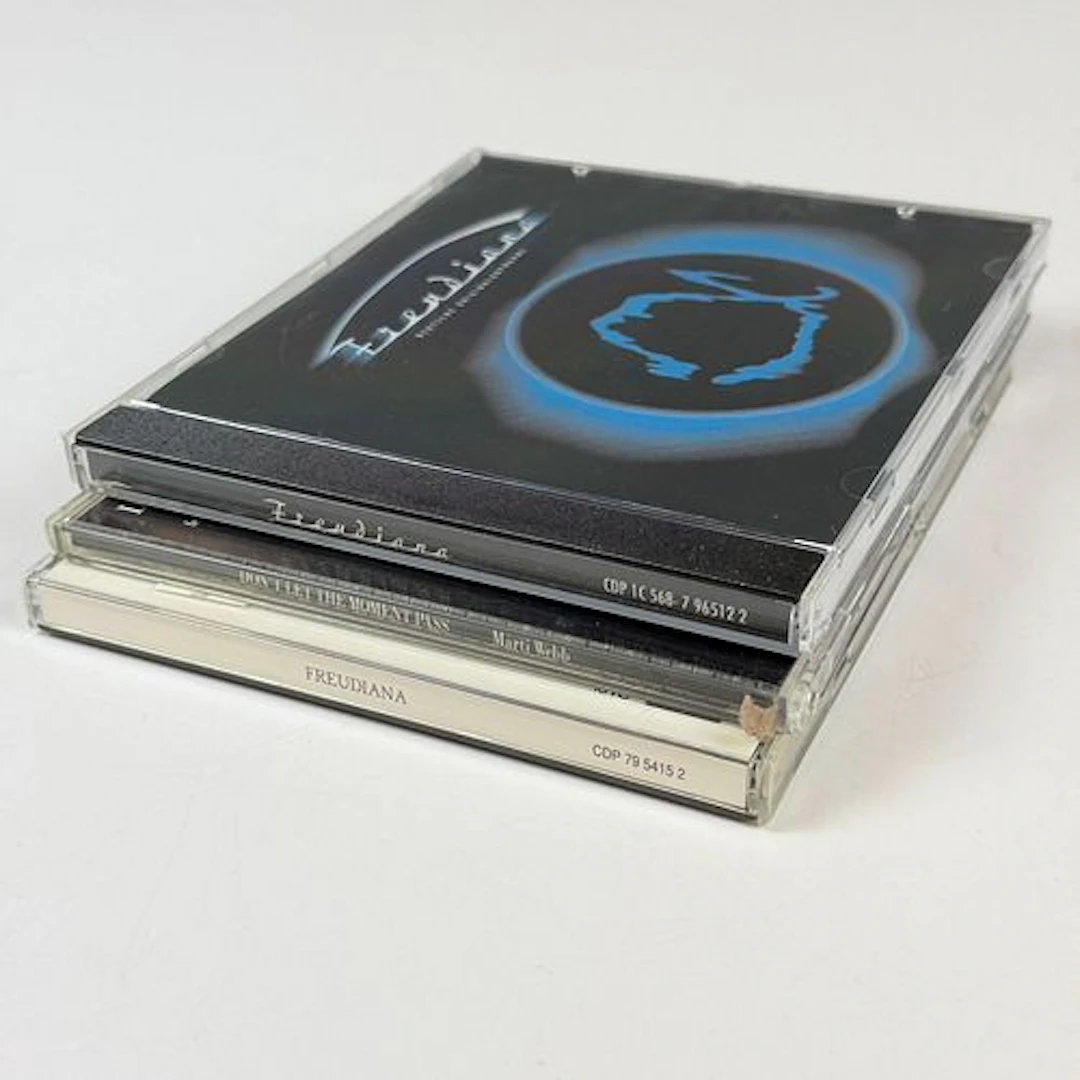 3pc Freudiana Compact Discs Including Studio Album Cast Recording and Single