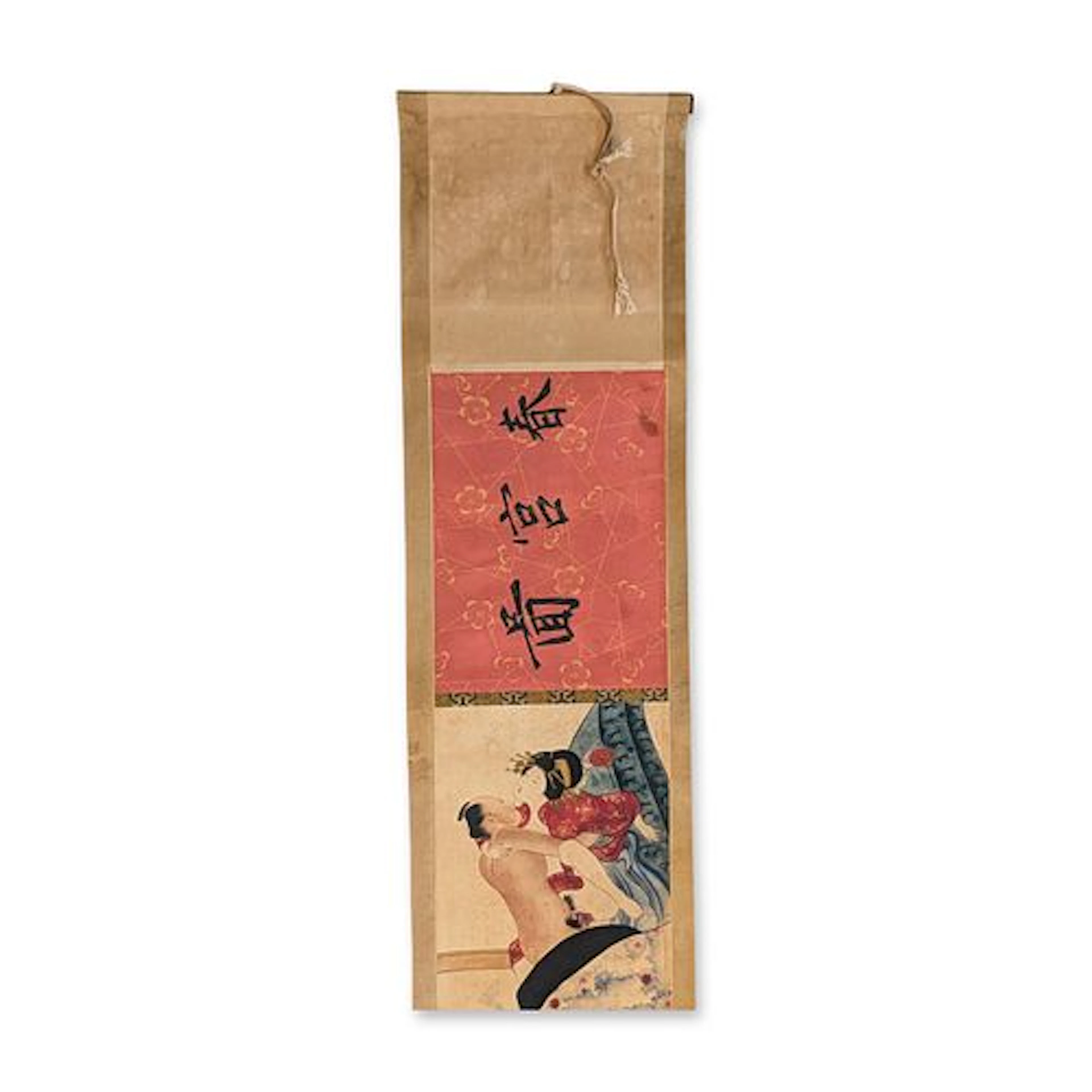 Japanese Shunga Erotic Handscroll Emaki