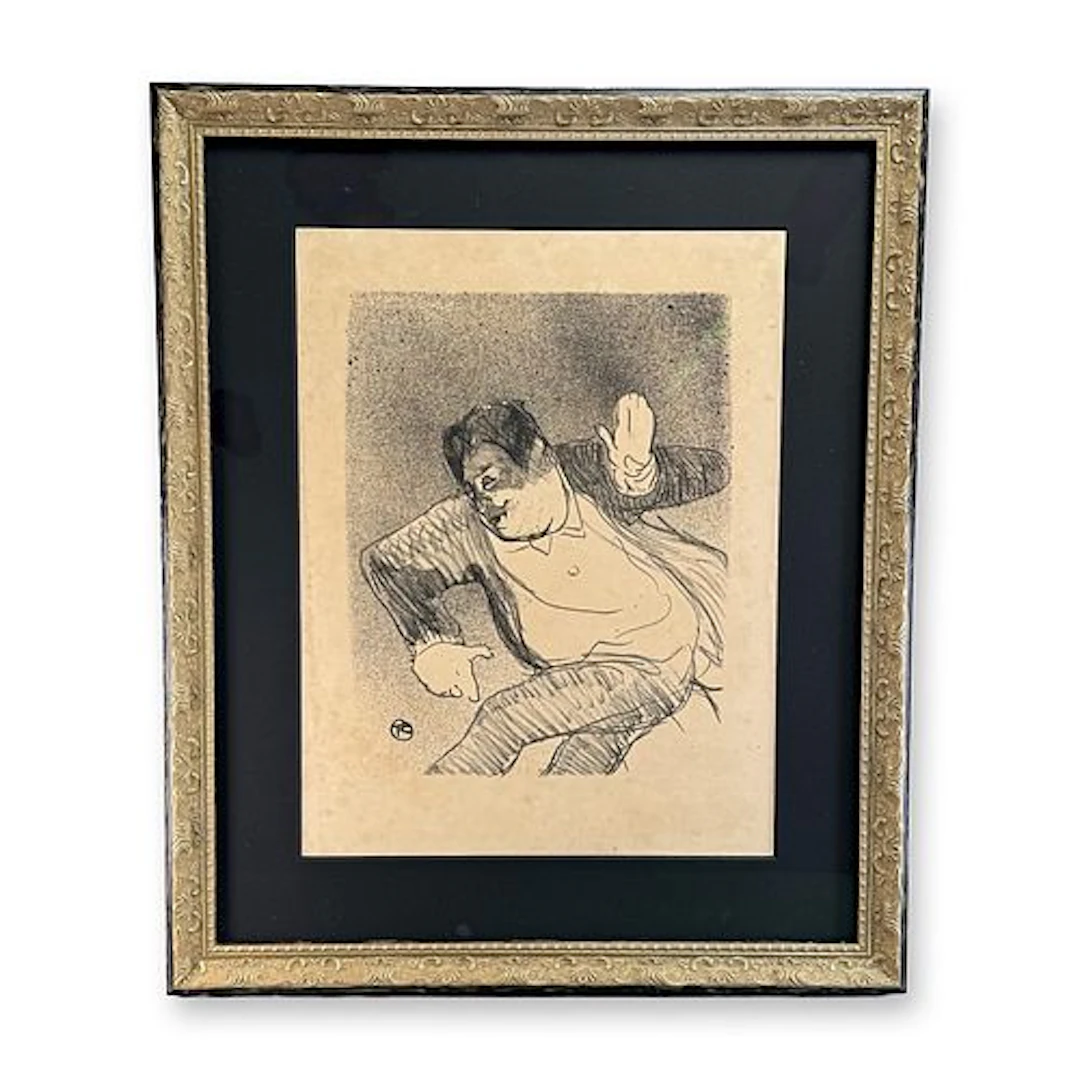 Henri de Toulouse-Lautrec (French, 1864-1901) Lithograph on Paper