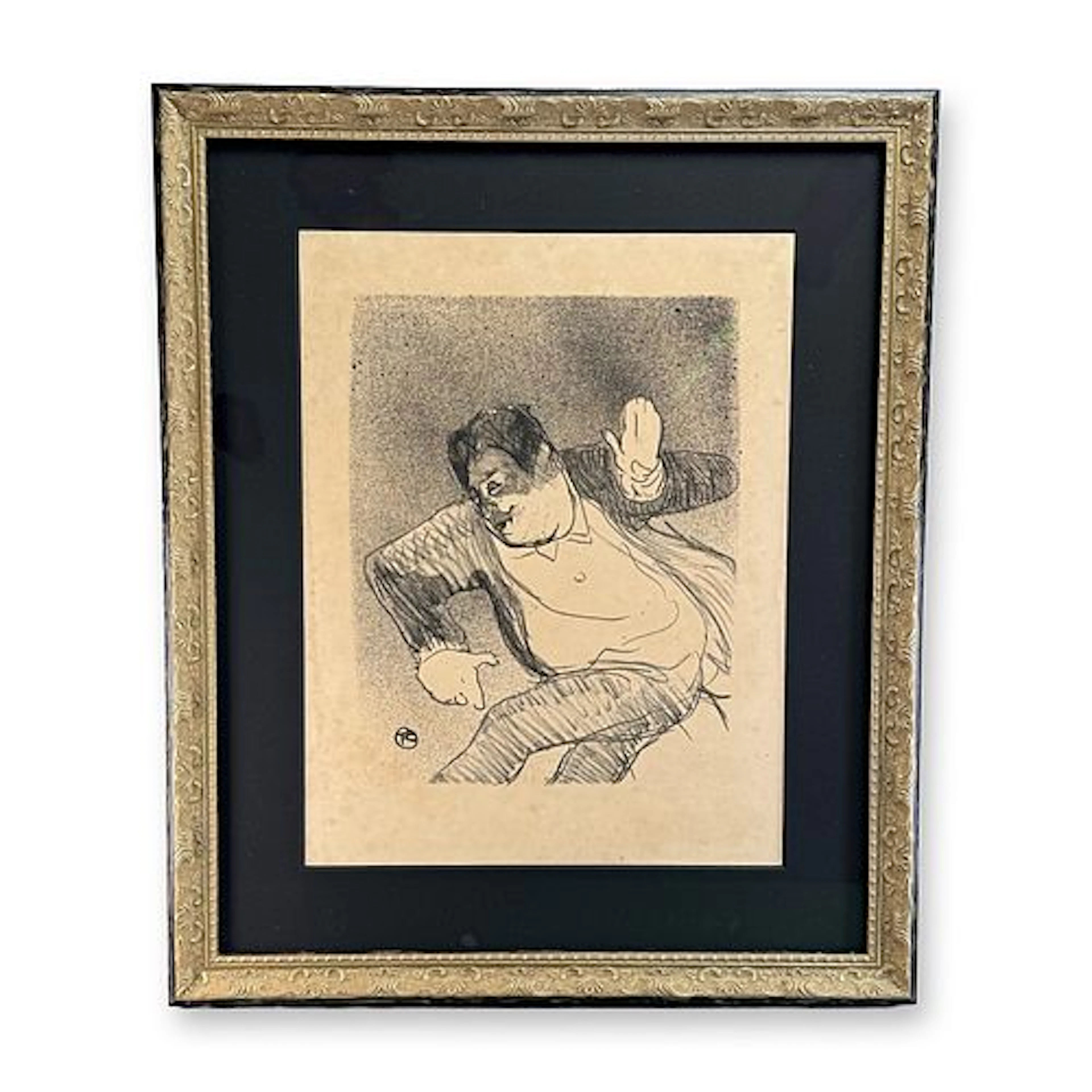 Henri de Toulouse-Lautrec (French, 1864-1901) Lithograph on Paper