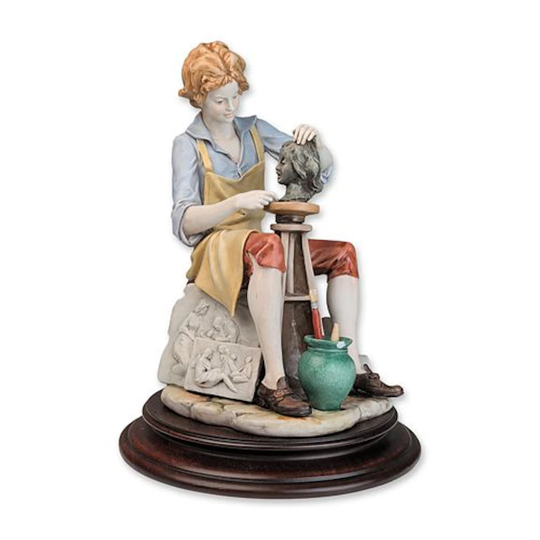 Triade Italy Luigi Giorgio Benacchio Porcelain Sculptor Figurine