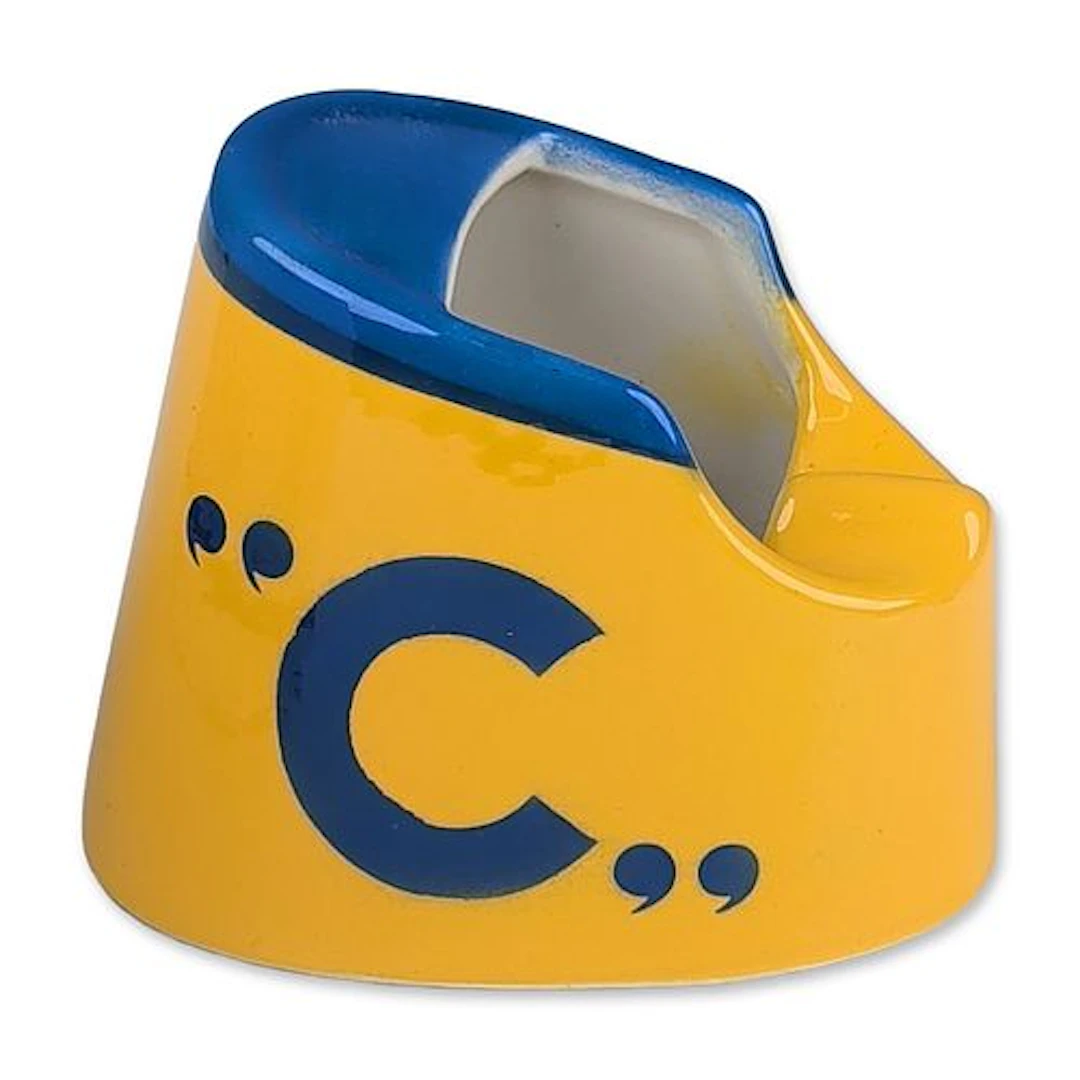 Costa Line Linea C Genova Italian Ceramic Funnel Ashtray