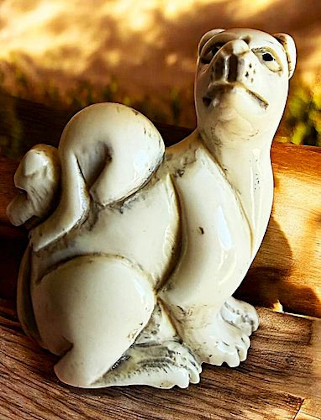 A DIVISION ONE REALISTIC ANIMAL NETSUKE