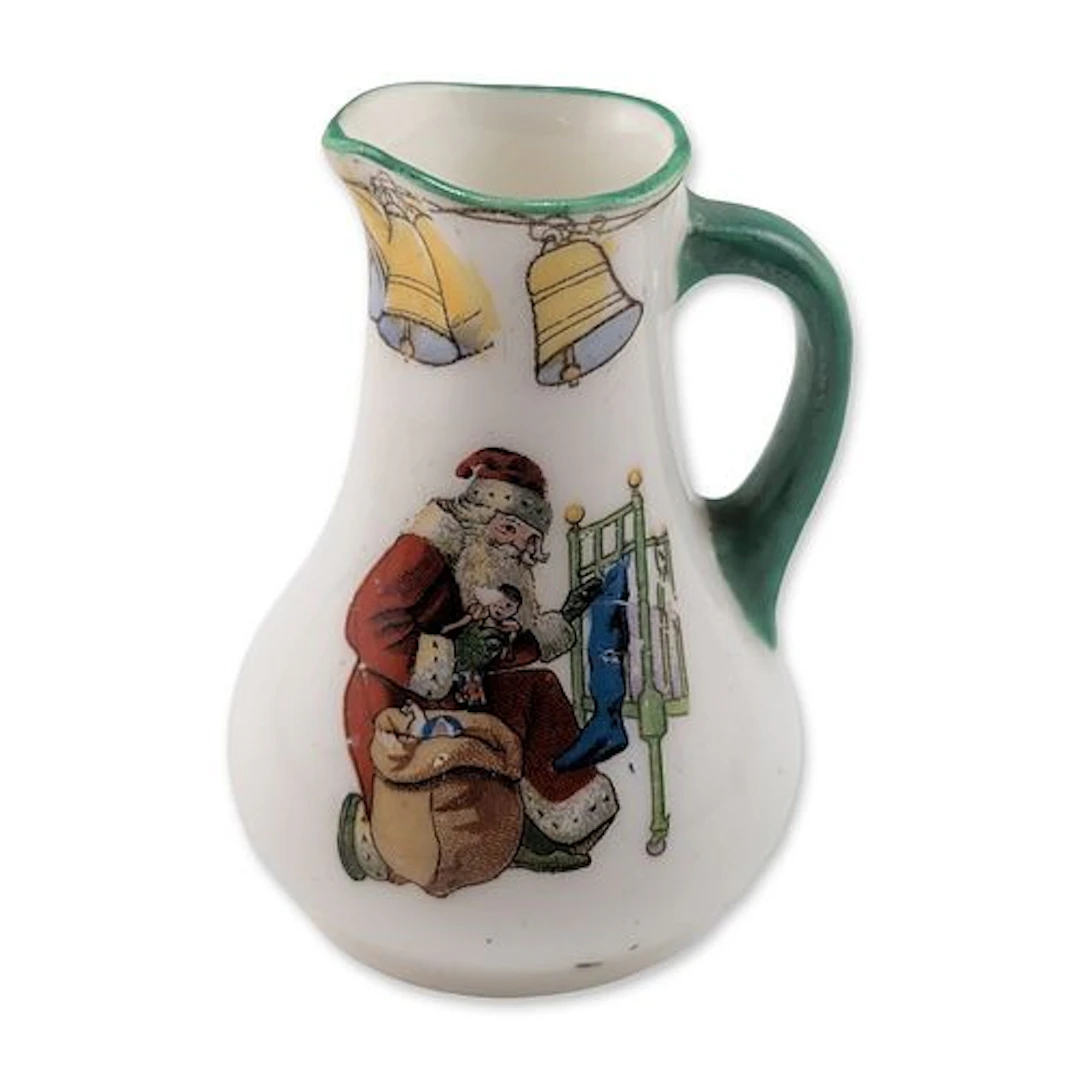 Royal Doulton Christmas Series Ware Miniature Pitcher