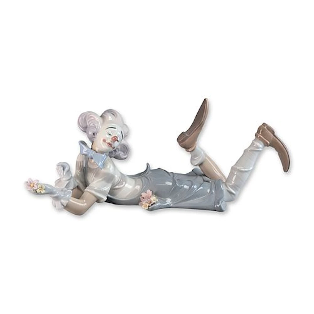 Lladro The Magic of Comedy Porcelain Clown Figurine Model 6913