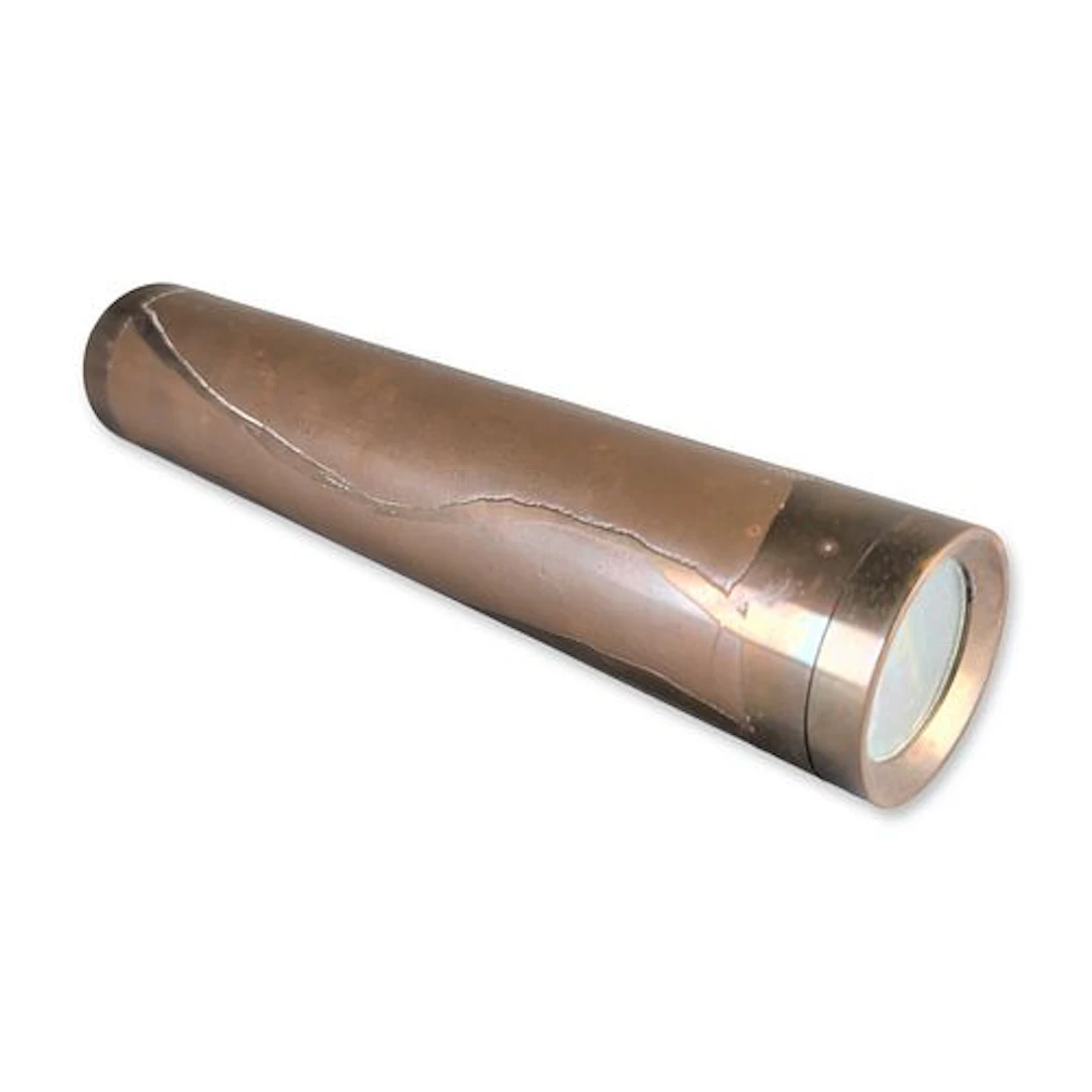 Stephane Auger Patinated Brass & Copper Kaleidoscope