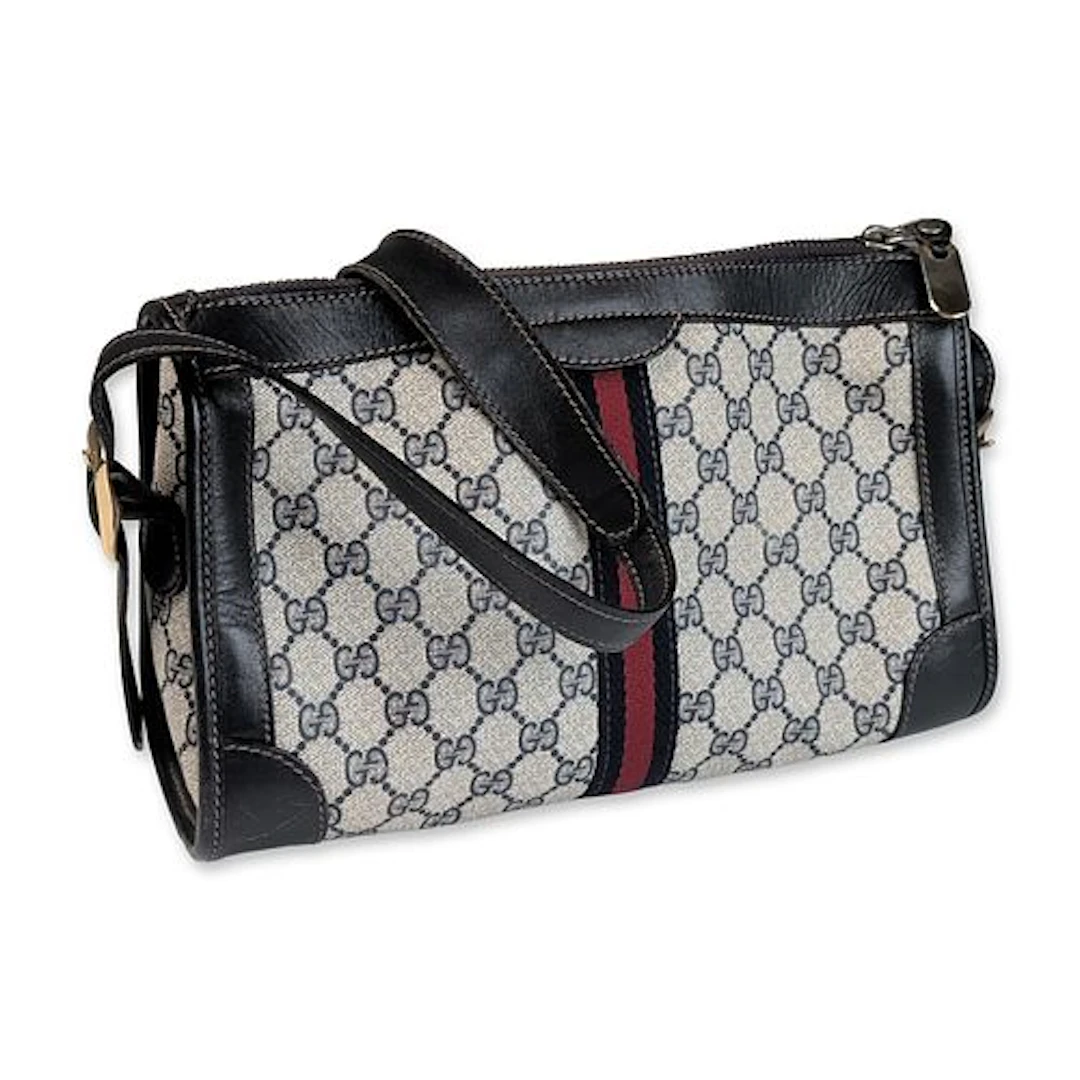 Gucci CG Supreme Canvas Shoulder Bag with COA