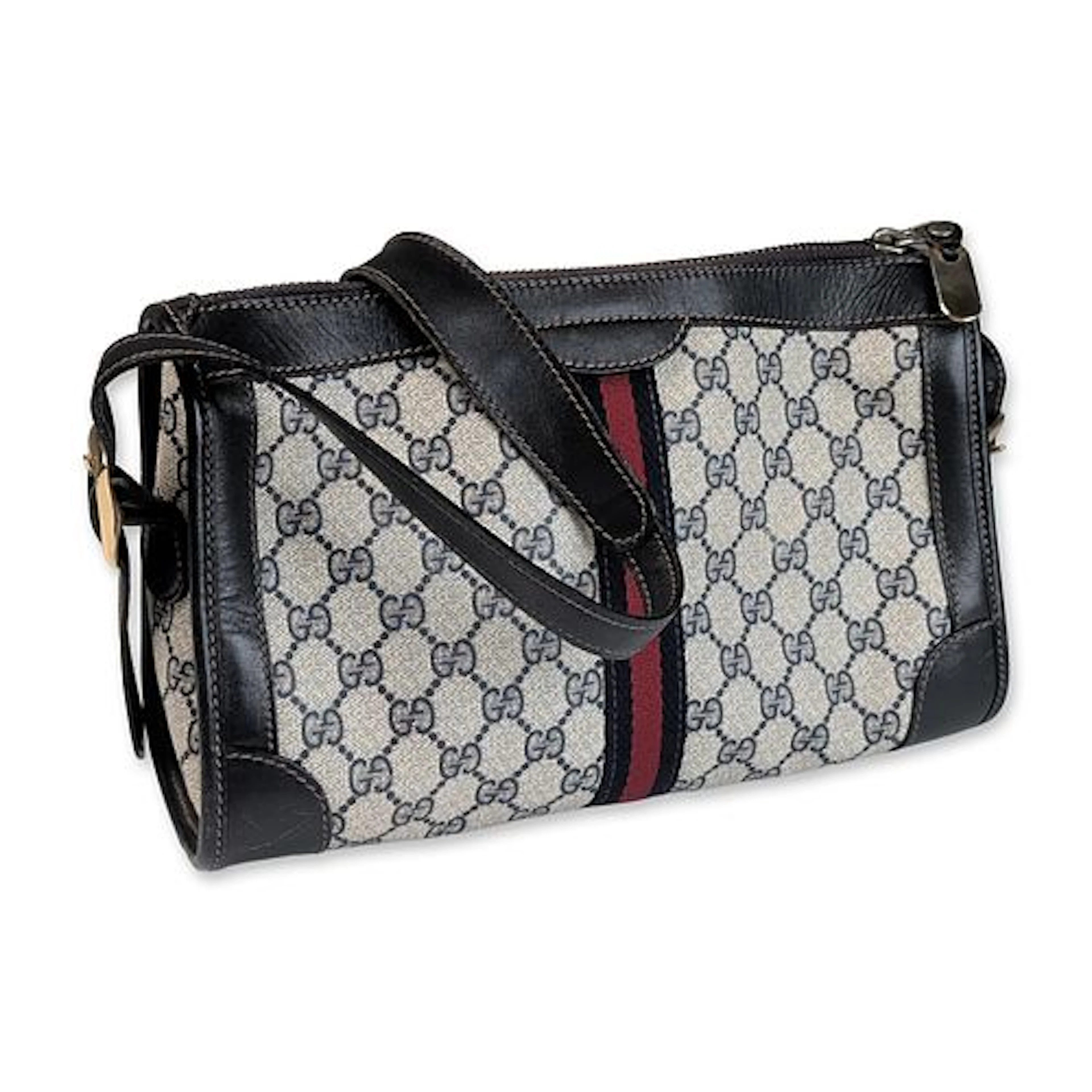 Gucci CG Supreme Canvas Shoulder Bag with COA
