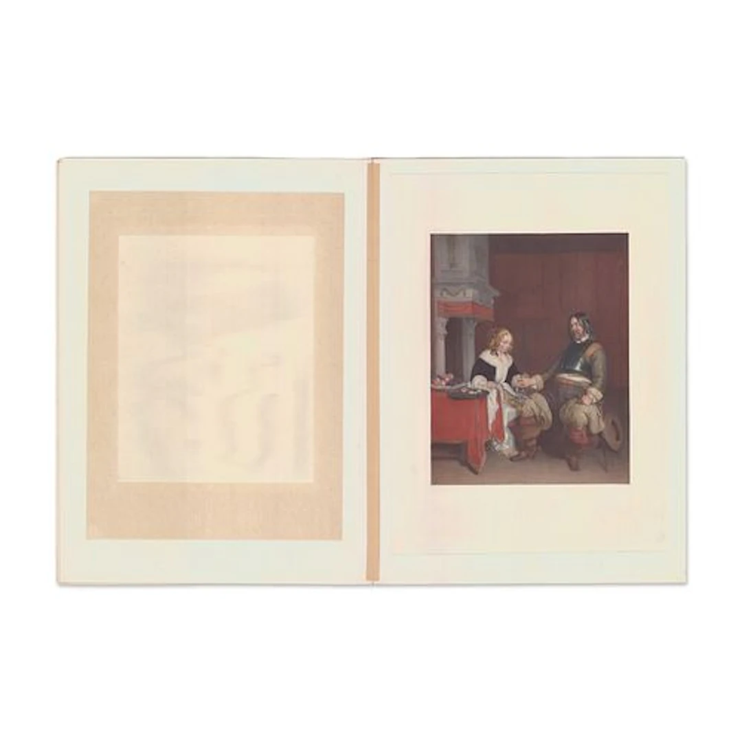 Gerard ter Borch Chromolithograph A Military Gallant