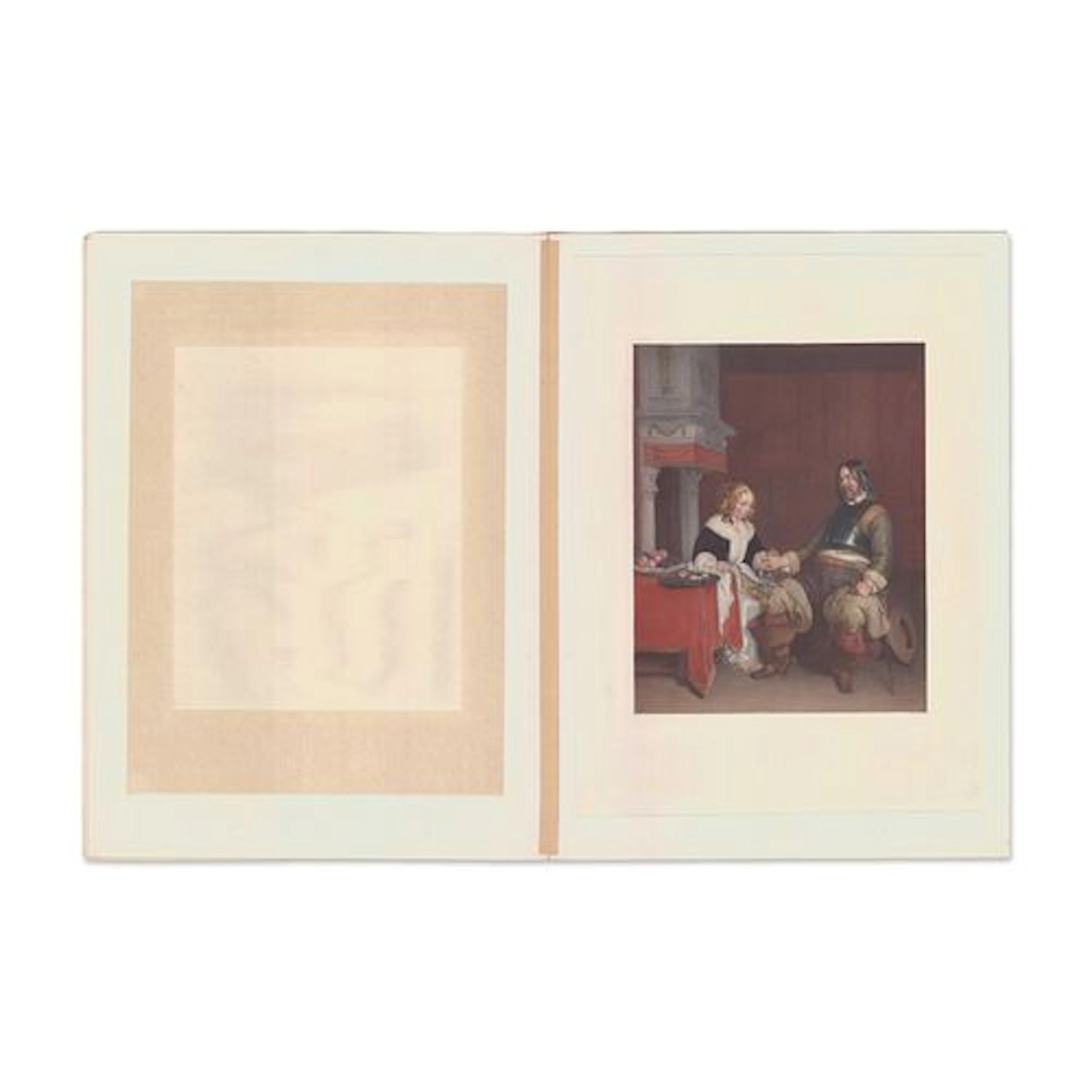 Gerard ter Borch Chromolithograph A Military Gallant