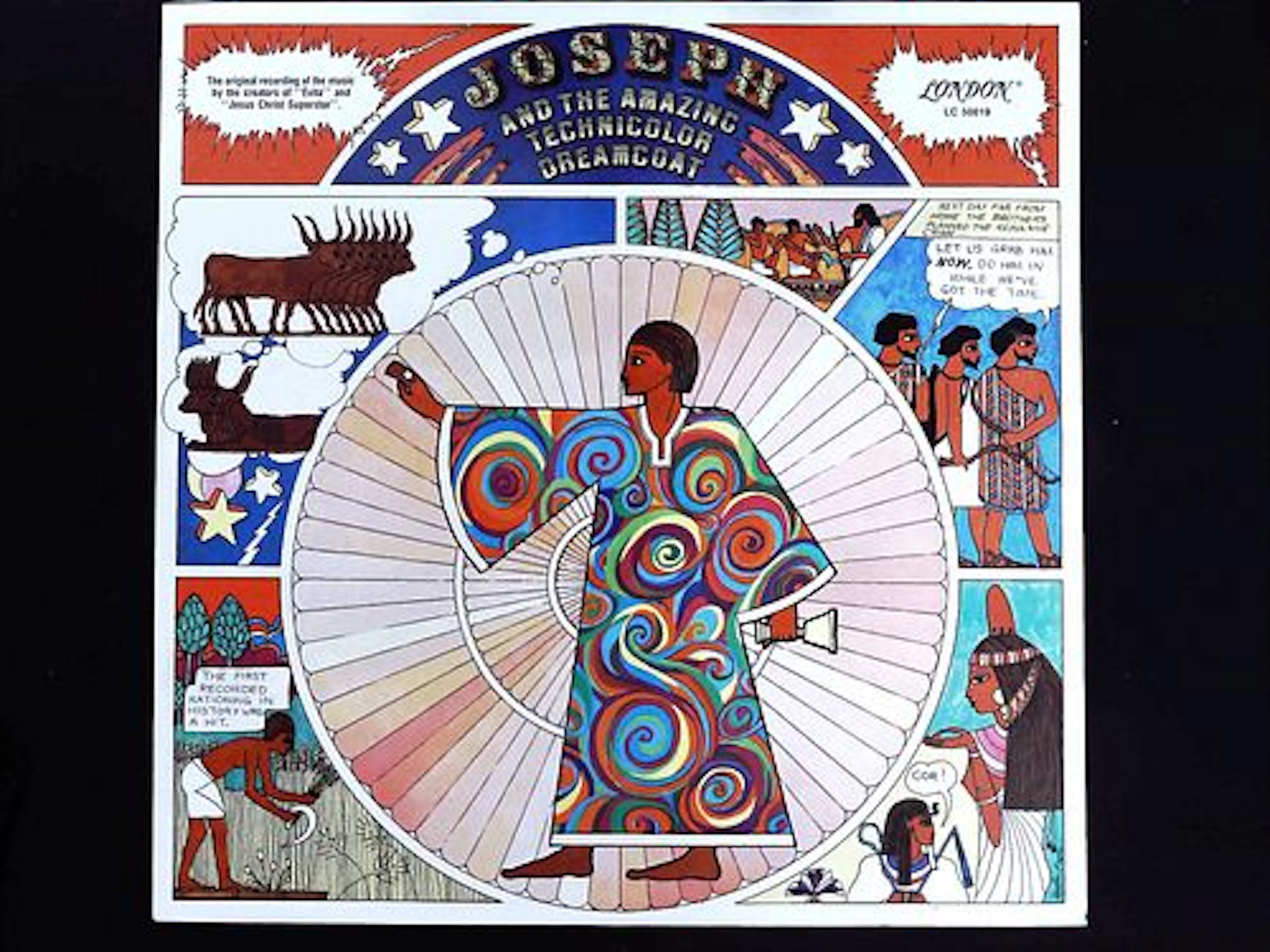 Original Cast Recording of Joseph and the Amazing Technicolor Dreamcoat LP