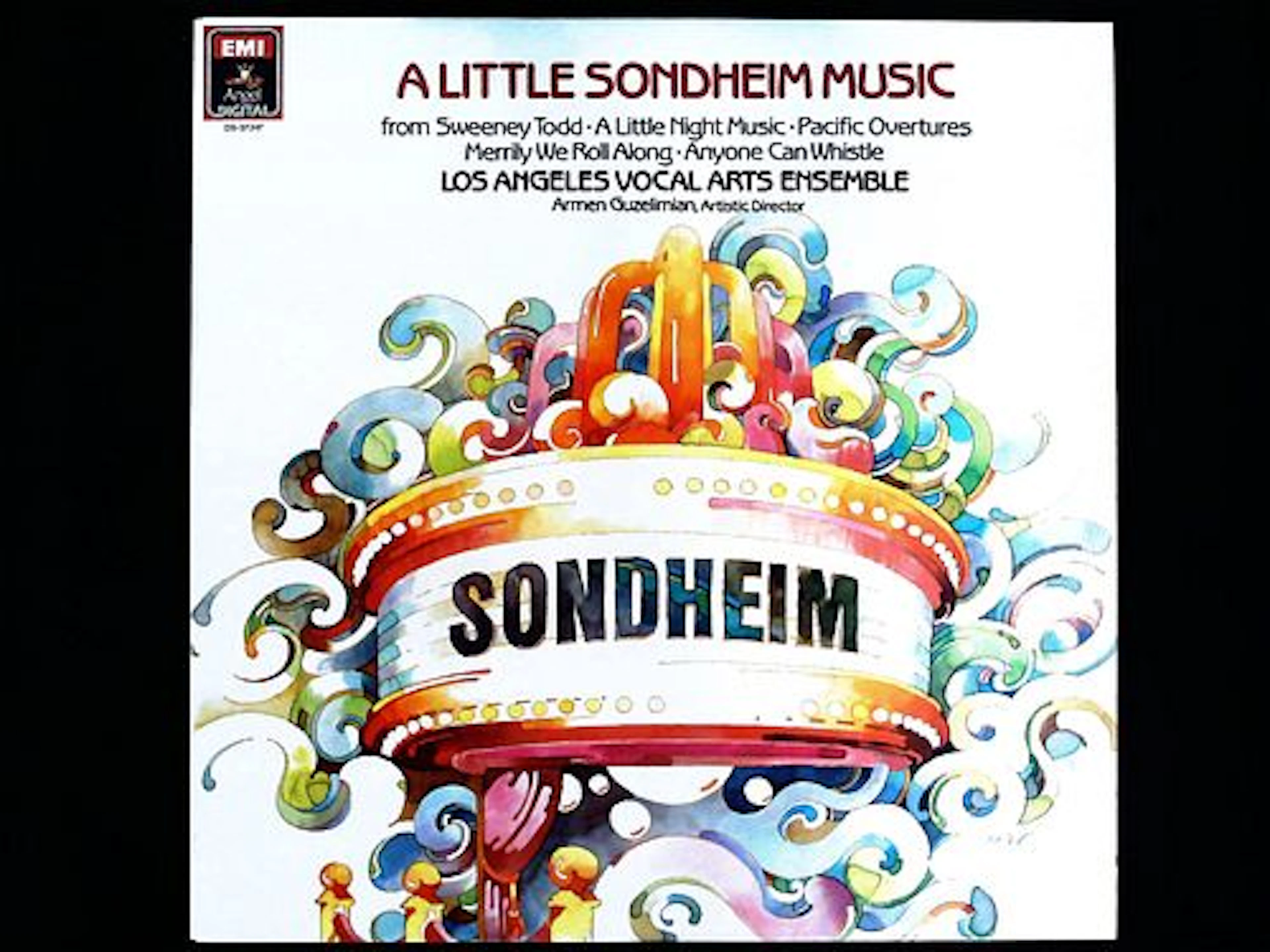 Little Sondheim Music 1984 EMI Angel Digital Vinyl LP