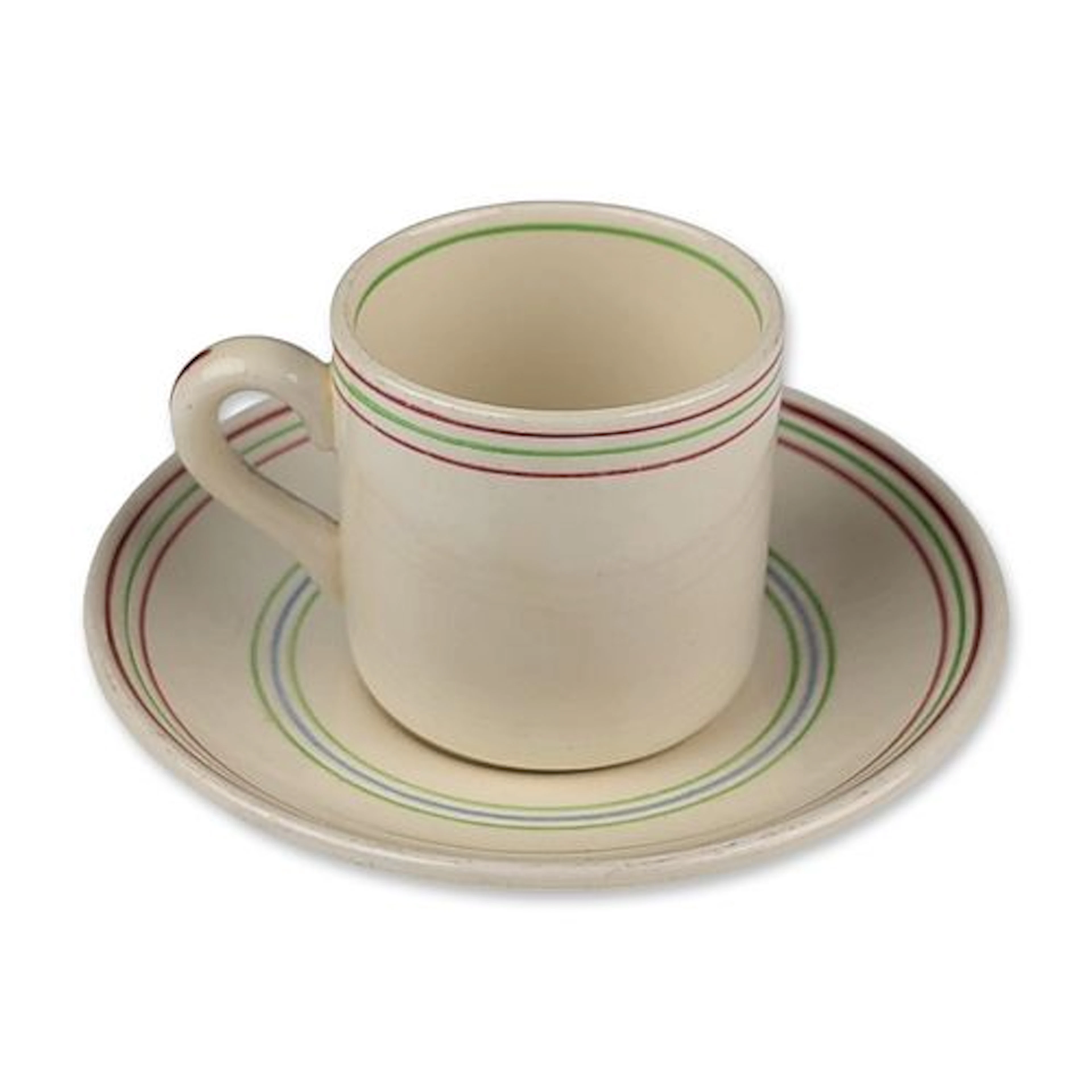 Ashworth Brothers P&O Shipping Line Ironstone Demitasse Cup and Saucer