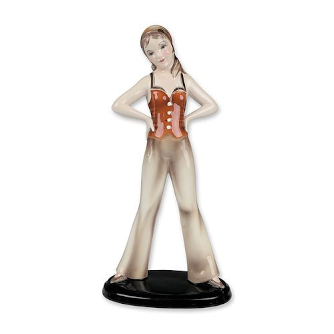Goldscheider by Stefan Dakon Art Deco Girl Figurine, 6784