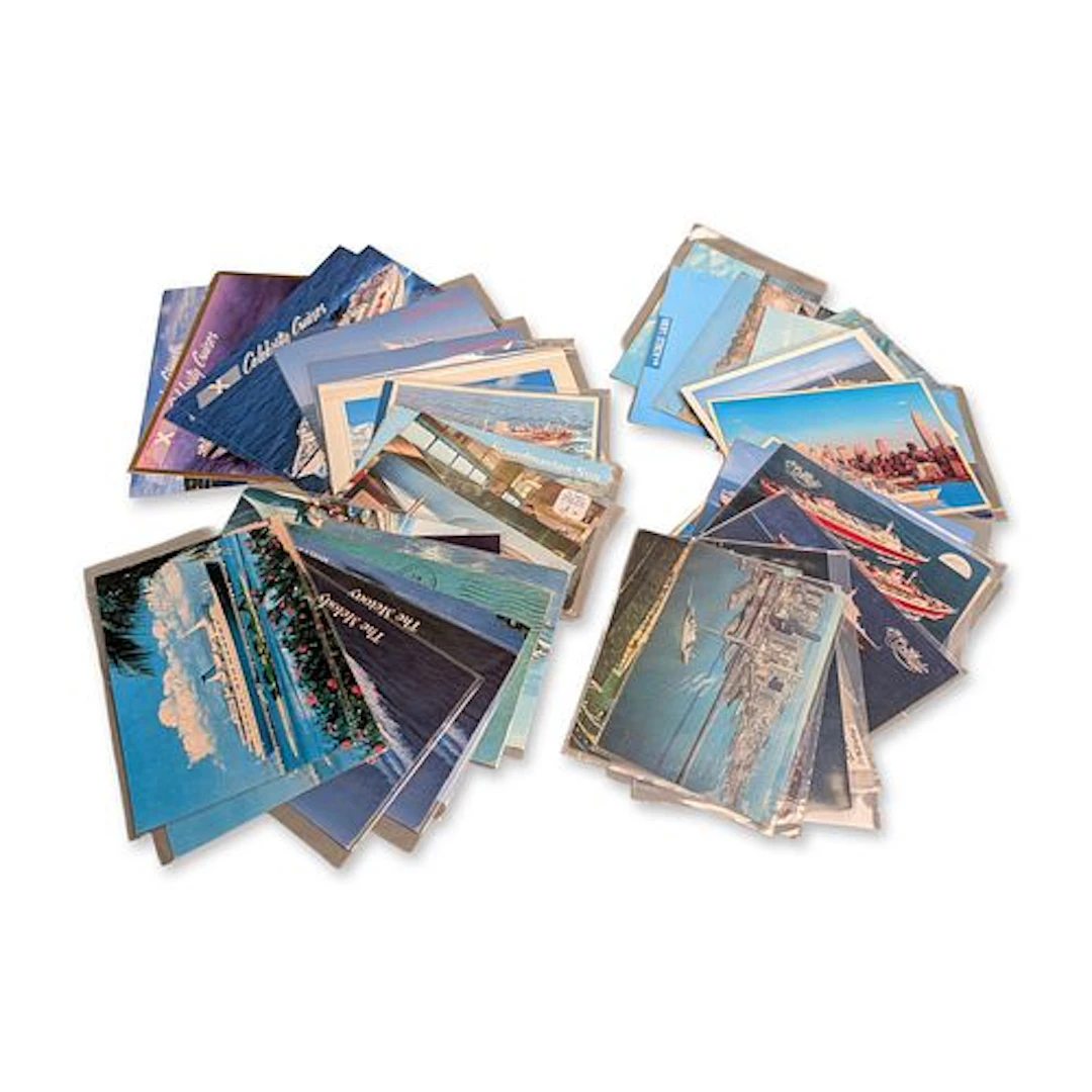 50pc Collection of Maritime and Cruise Ship Postcards
