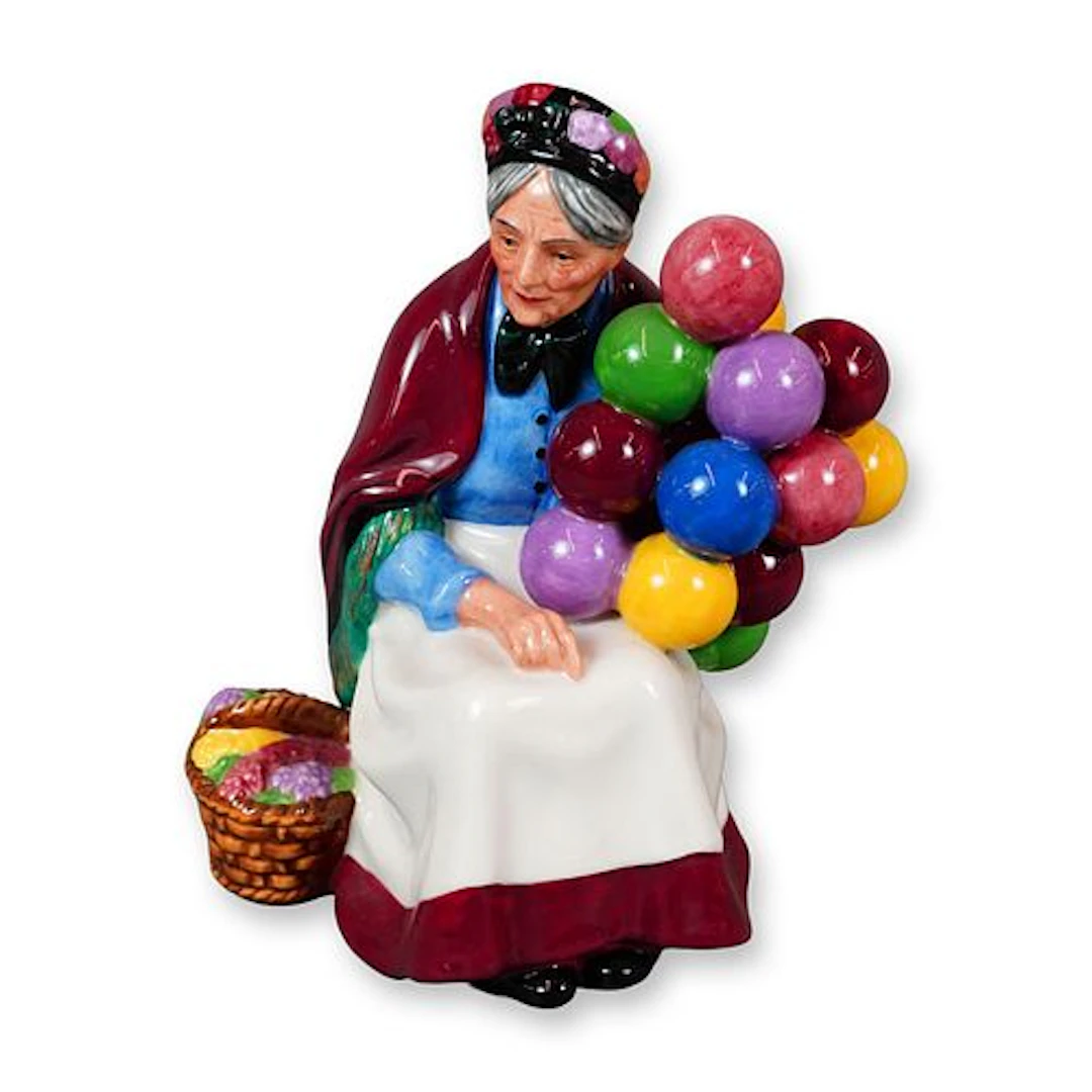 Royal Doulton Michael Doulton Exclusive 1999 Figurine, Old Balloon