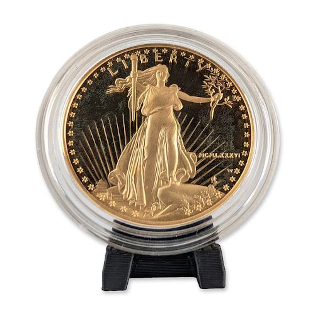 1986 W US American Eagle Fifty-Dollar One Ounce Gold Proof Coin