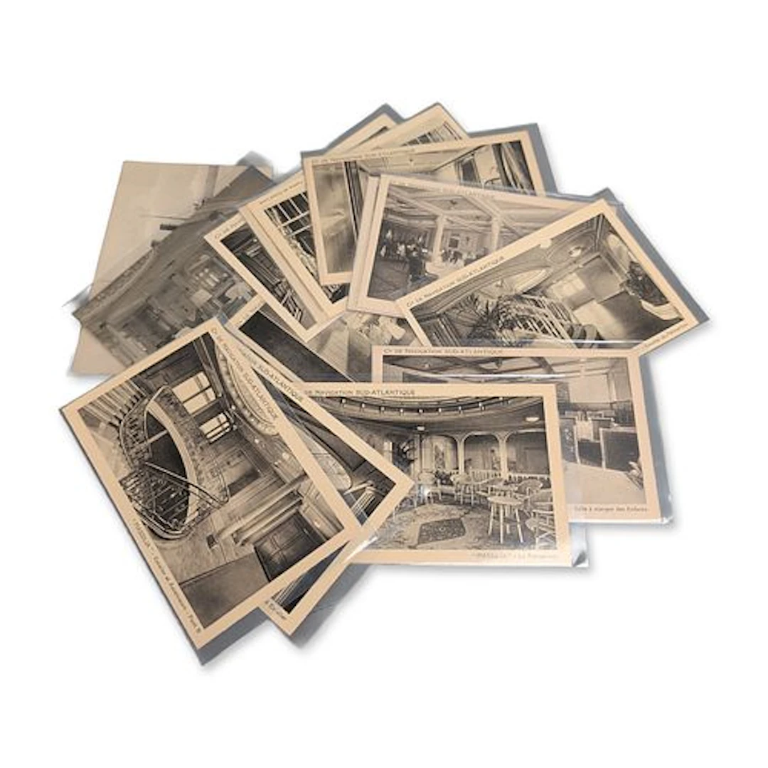 French Maritime Interior Postcard Collection