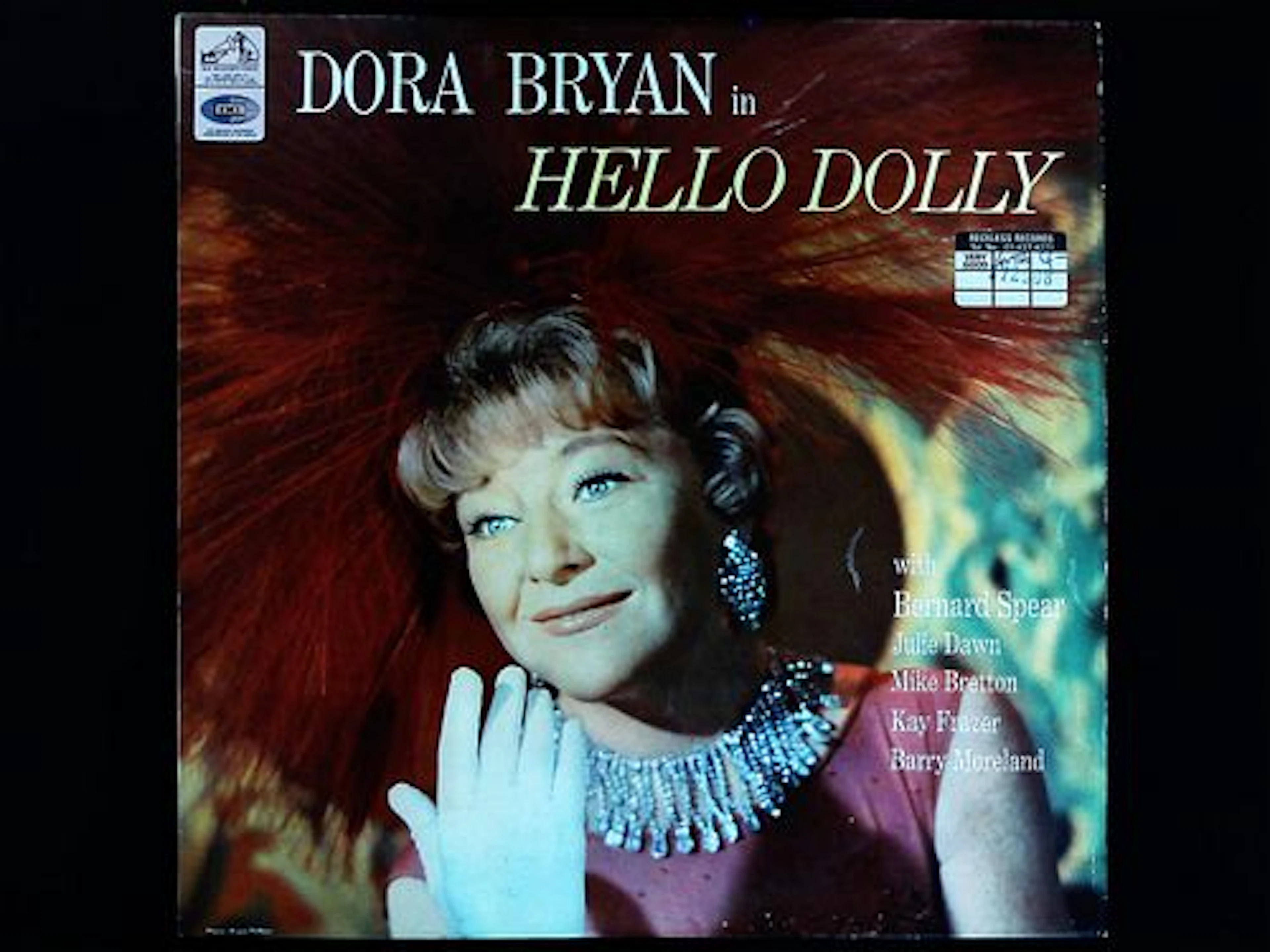 Dora Bryan Hello Dolly Original Cast Recording Vinyl LP