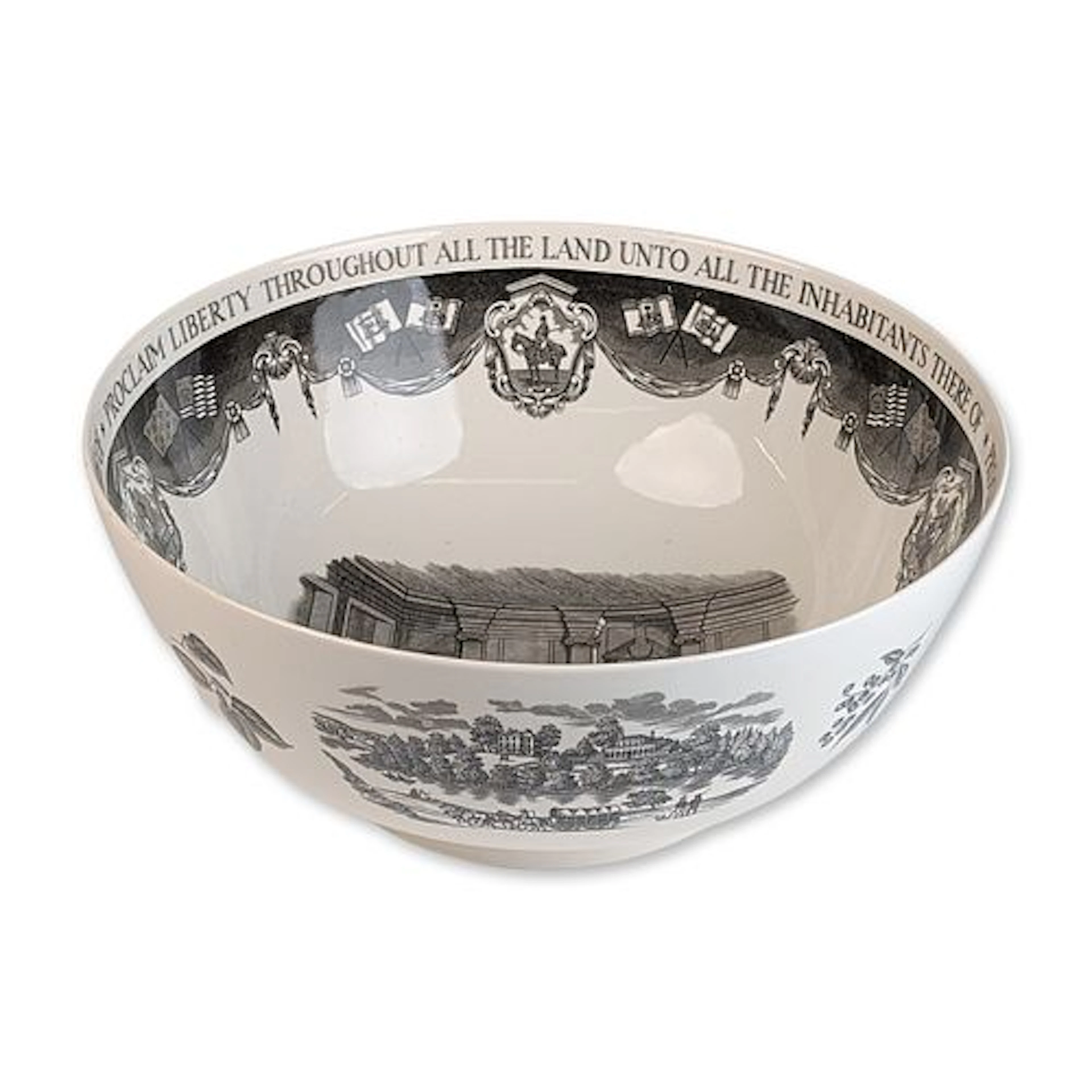 Wedgwood Etruria Porcelain Philadelphia Bowl for Bailey Banks and Biddle Co.