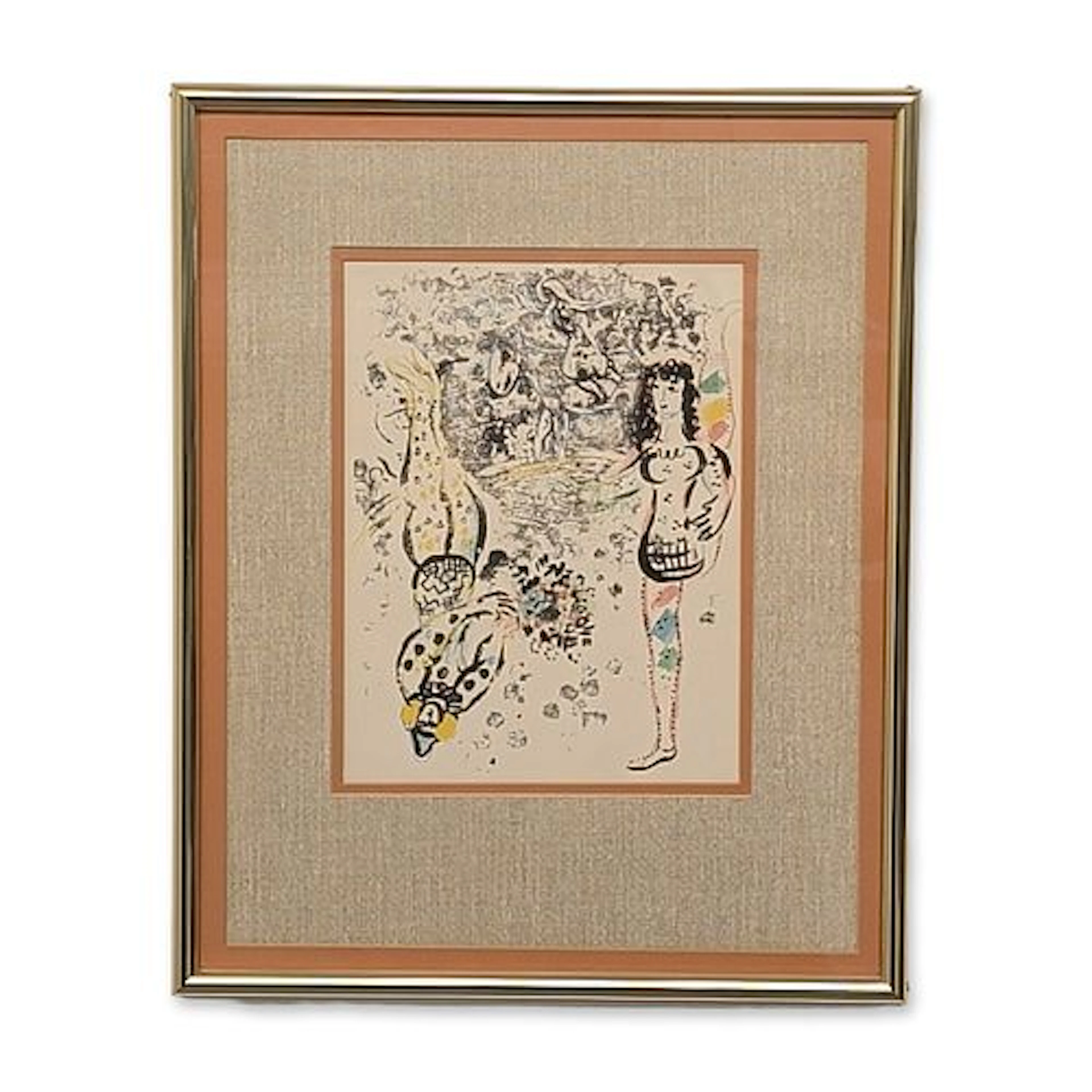 Marc Chagall (Russian/French, 1887-1985) Mourlot Freres Lithograph