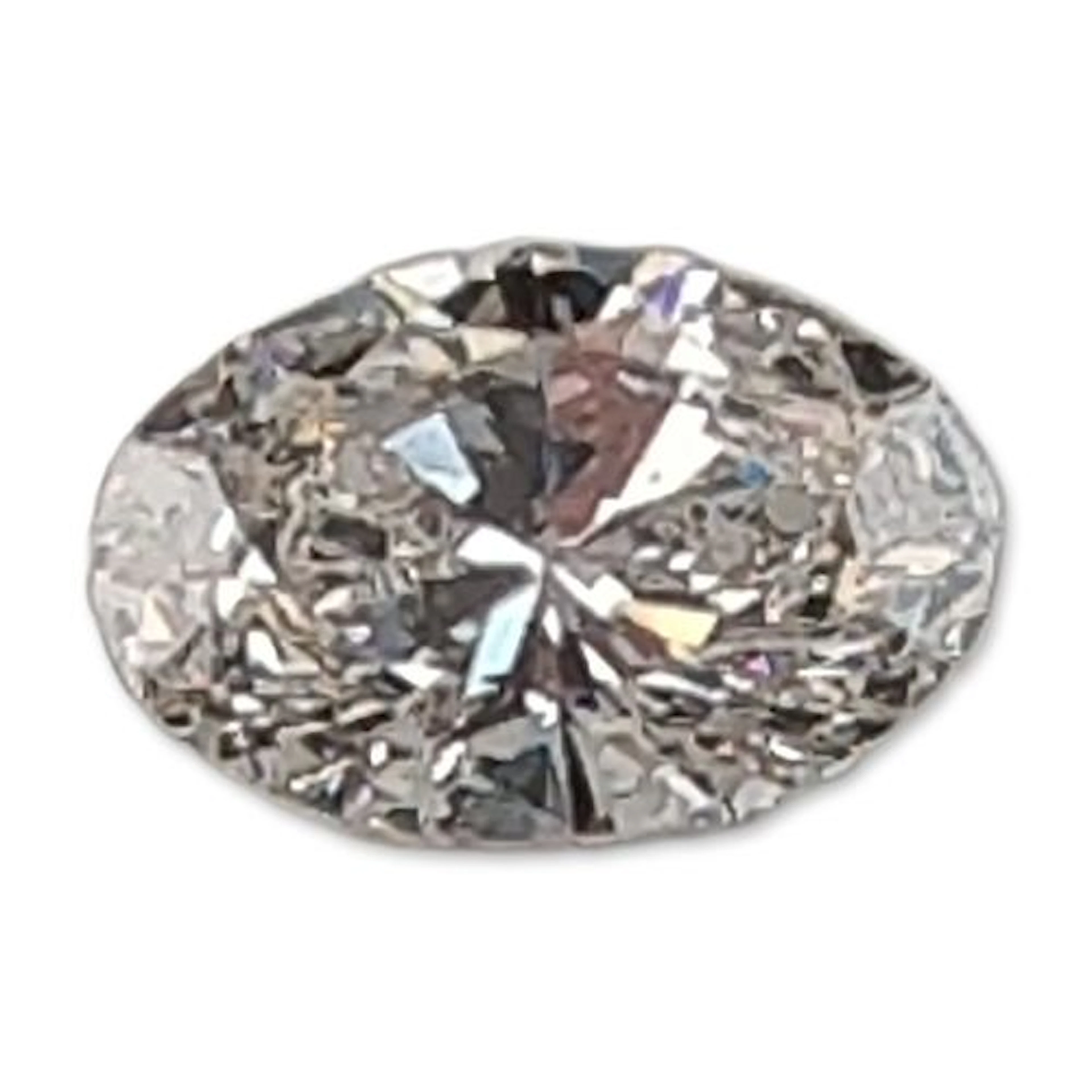 0.88ct Oval Brilliant Cut Loose Diamond