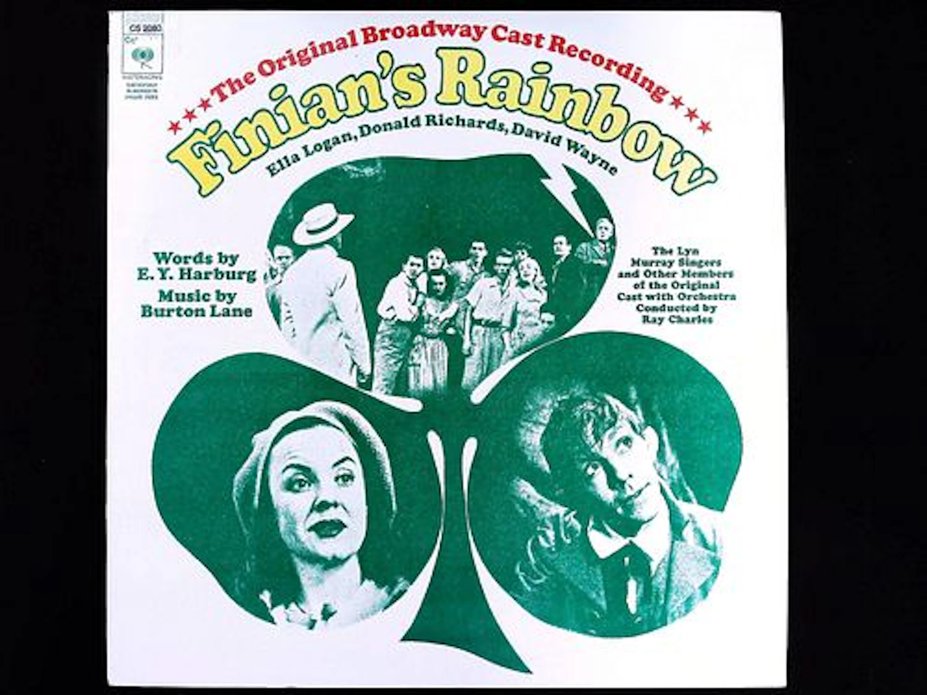 The Original Broadway Cast Recording Finian's Rainbow Stereo LP CS 2080