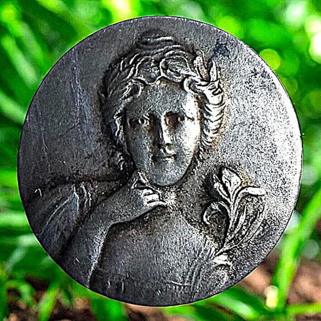 A DIVISION ONE THIRD AVENUE SILVER BUTTON