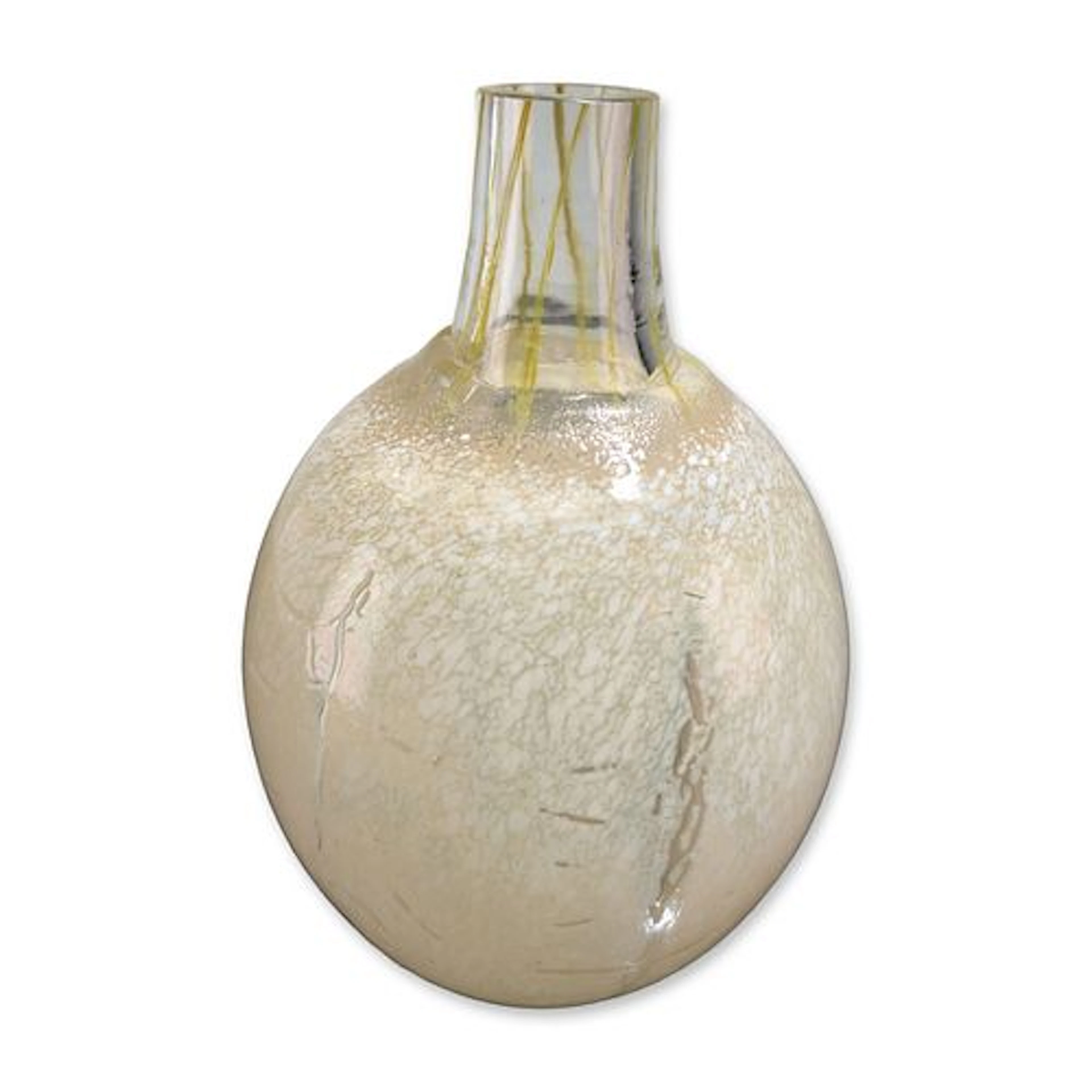 Kosta Boda Winter Garden Series Yellow Squash Vase