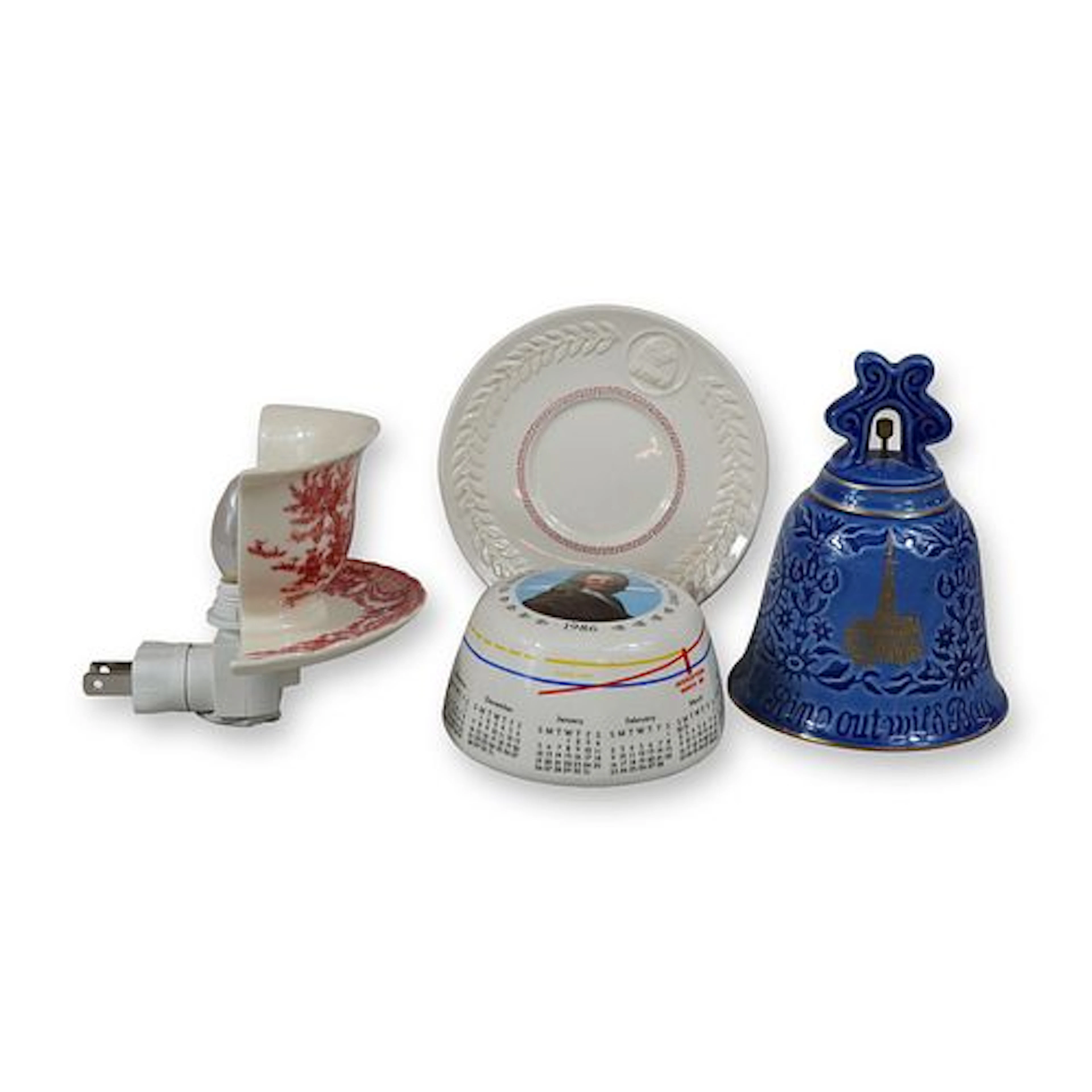 4pc Wedgwood and Bing and Grondahl Porcelain Items