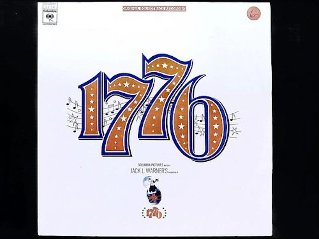 Columbia Masterworks 1776 Original Motion Picture Soundtrack Promotional
