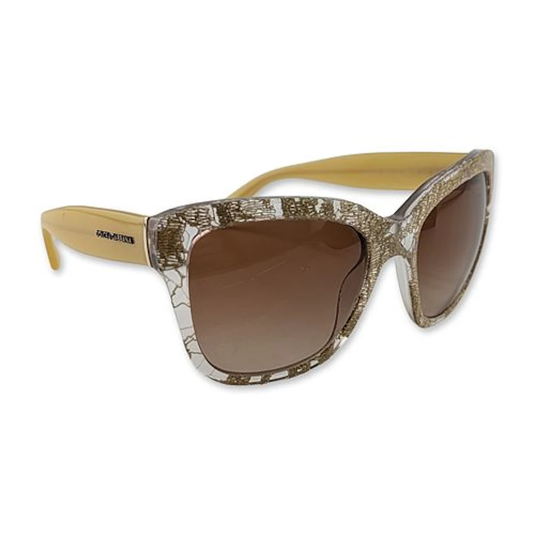 Dolce & Gabbana Gold Lace DG 4226 Sunglasses